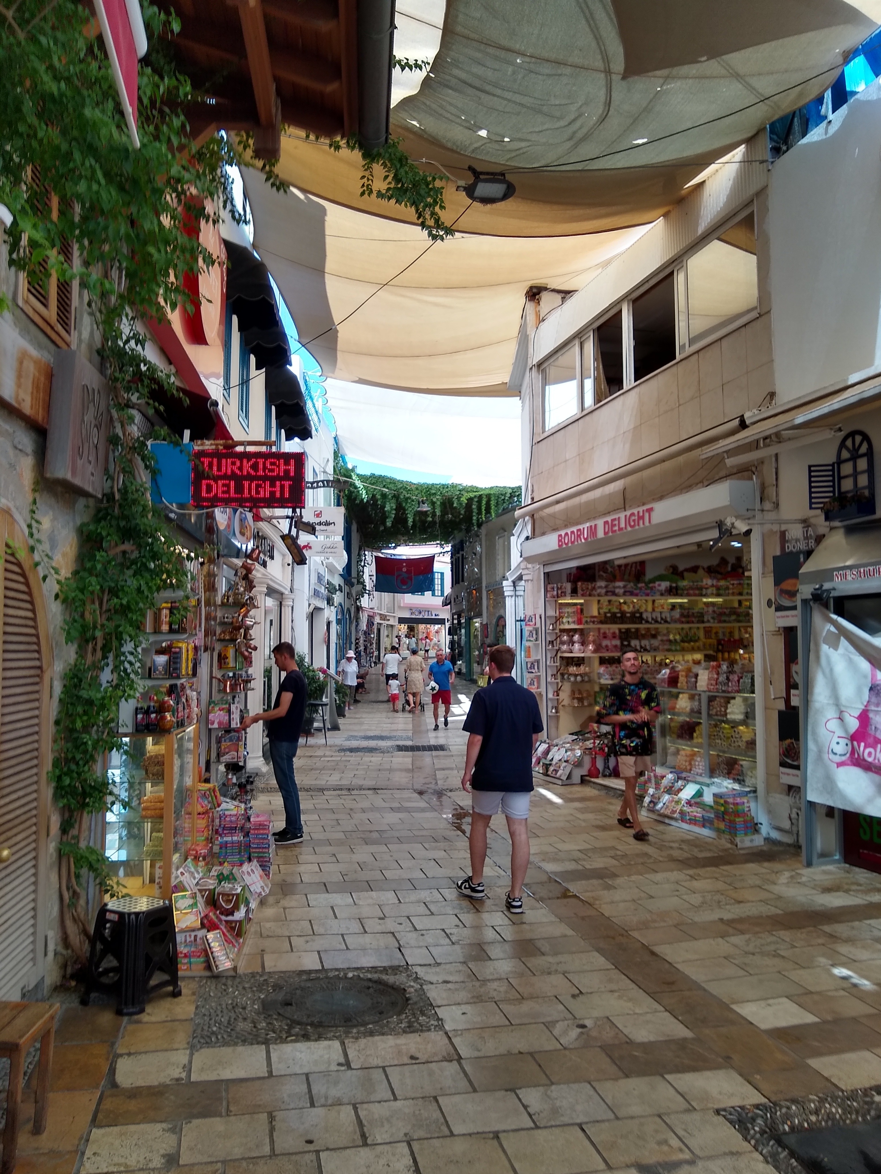 Shopping on Dr. Alim Bey Street