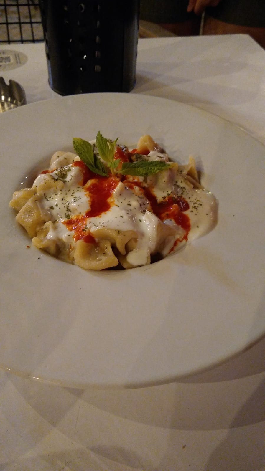 Dish of manti