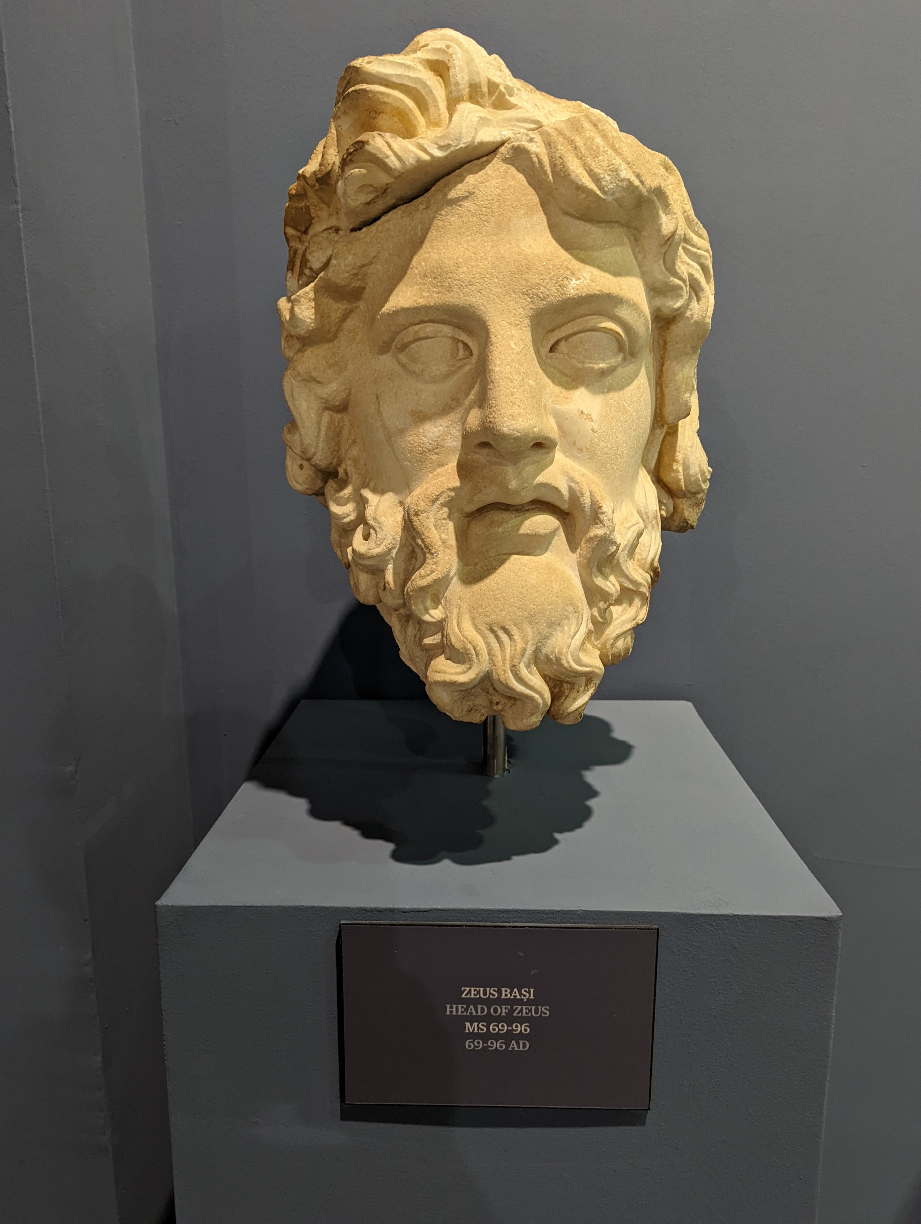 Zeus, from the 1st century AD