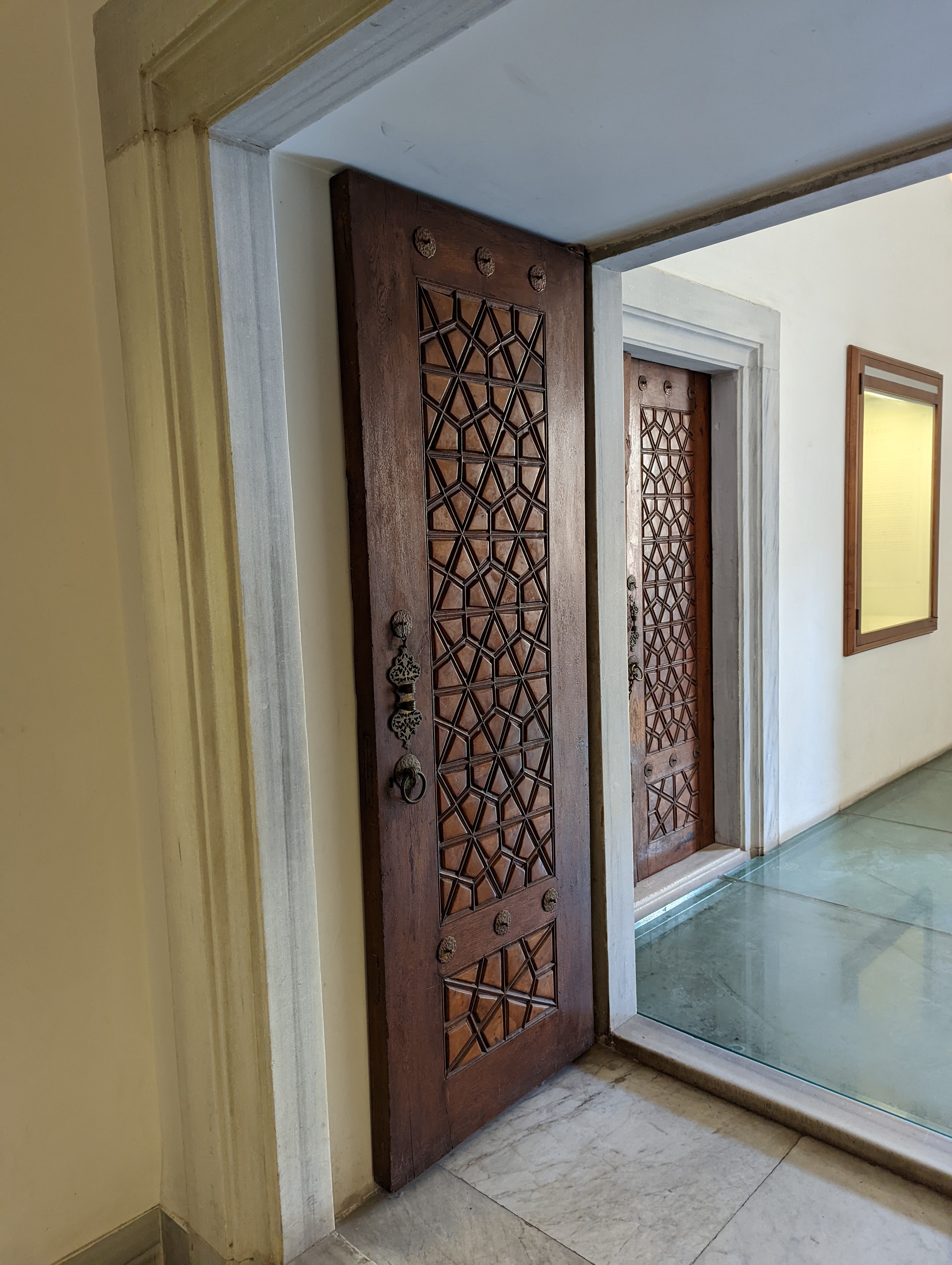 Look at these beautiful wooden doors