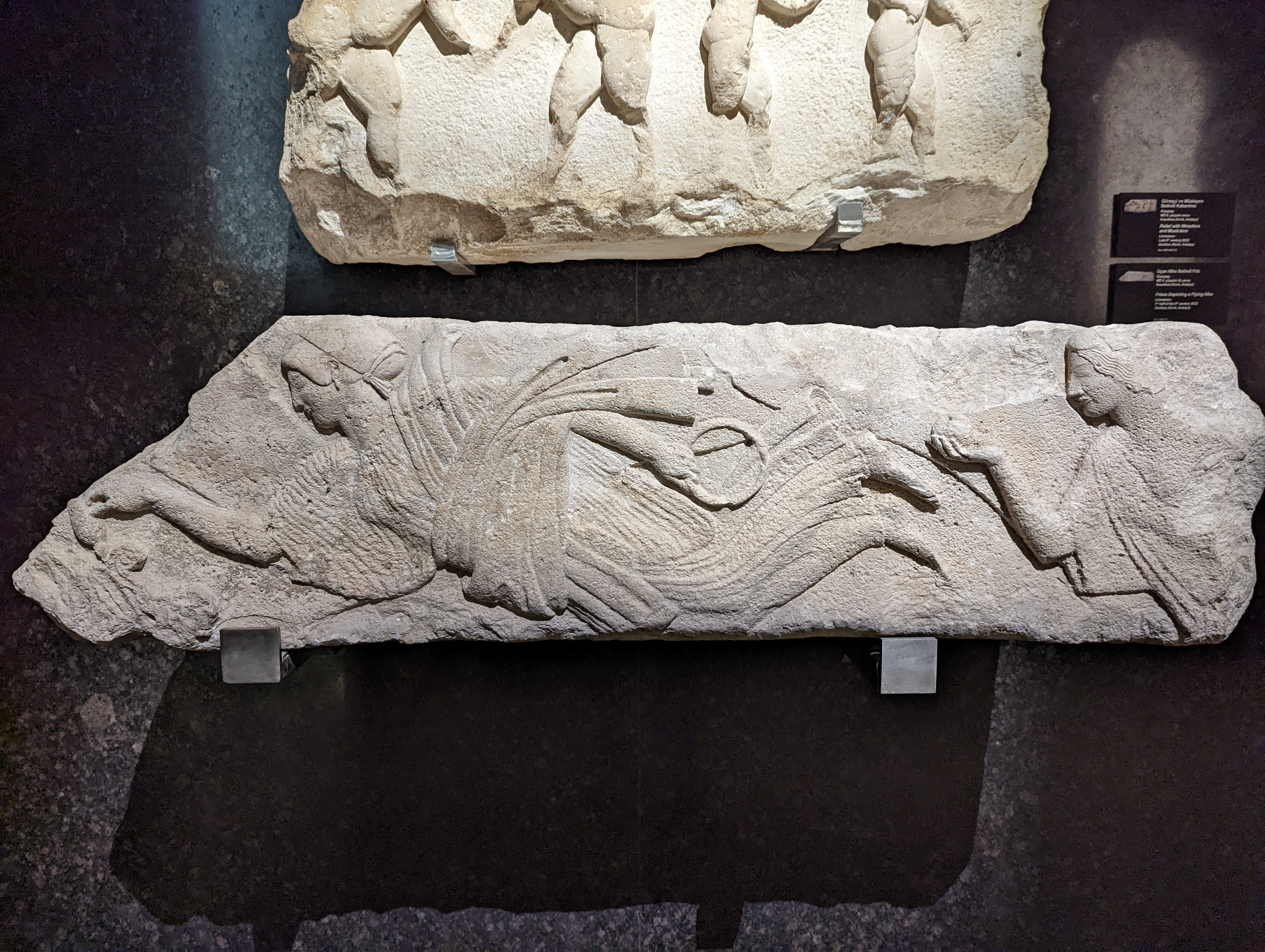Relief Depicting a Flying Nike (Uçan Nike Kabartması)