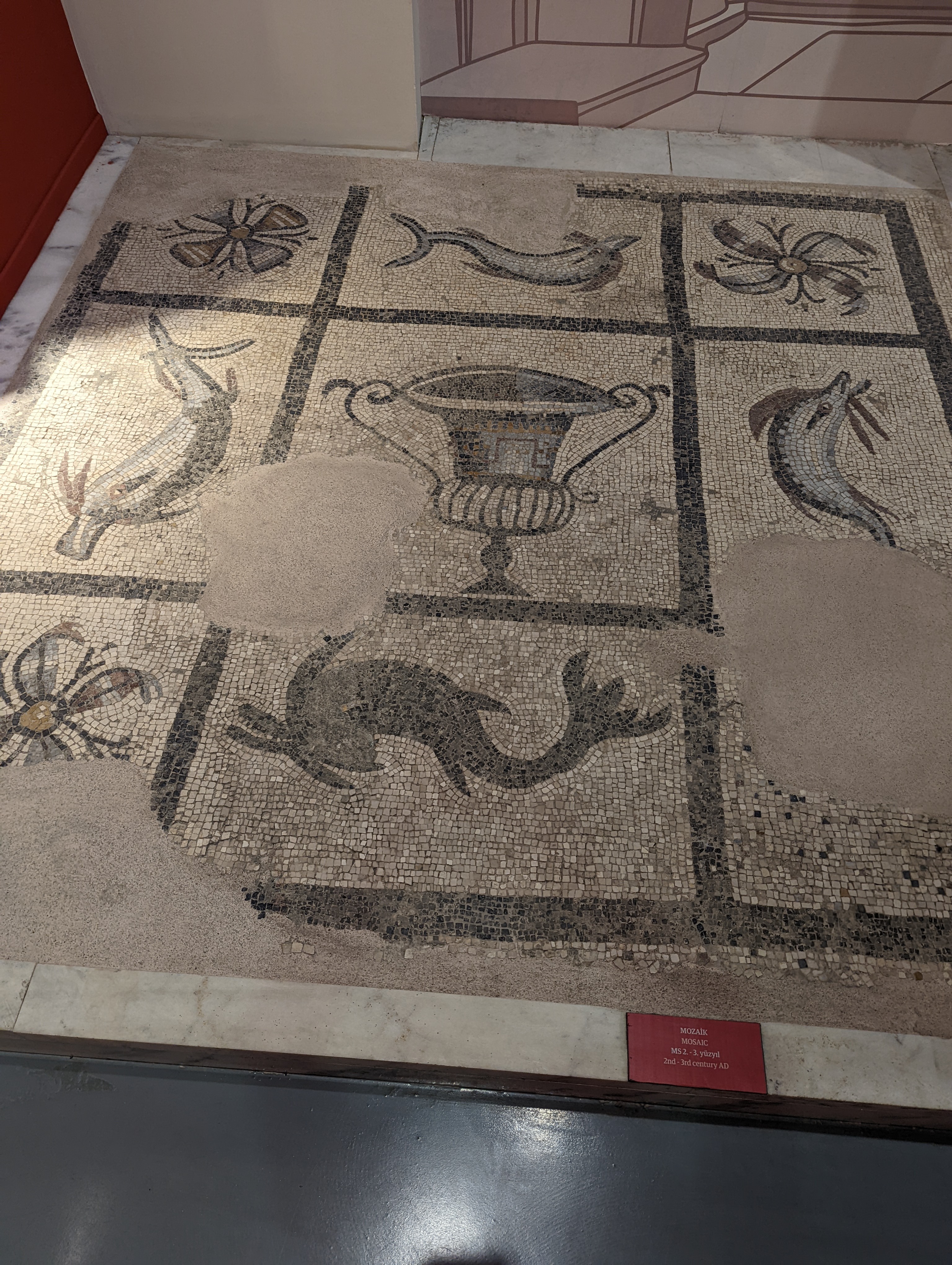 Mosaic from the 2nd or 3rd century AD