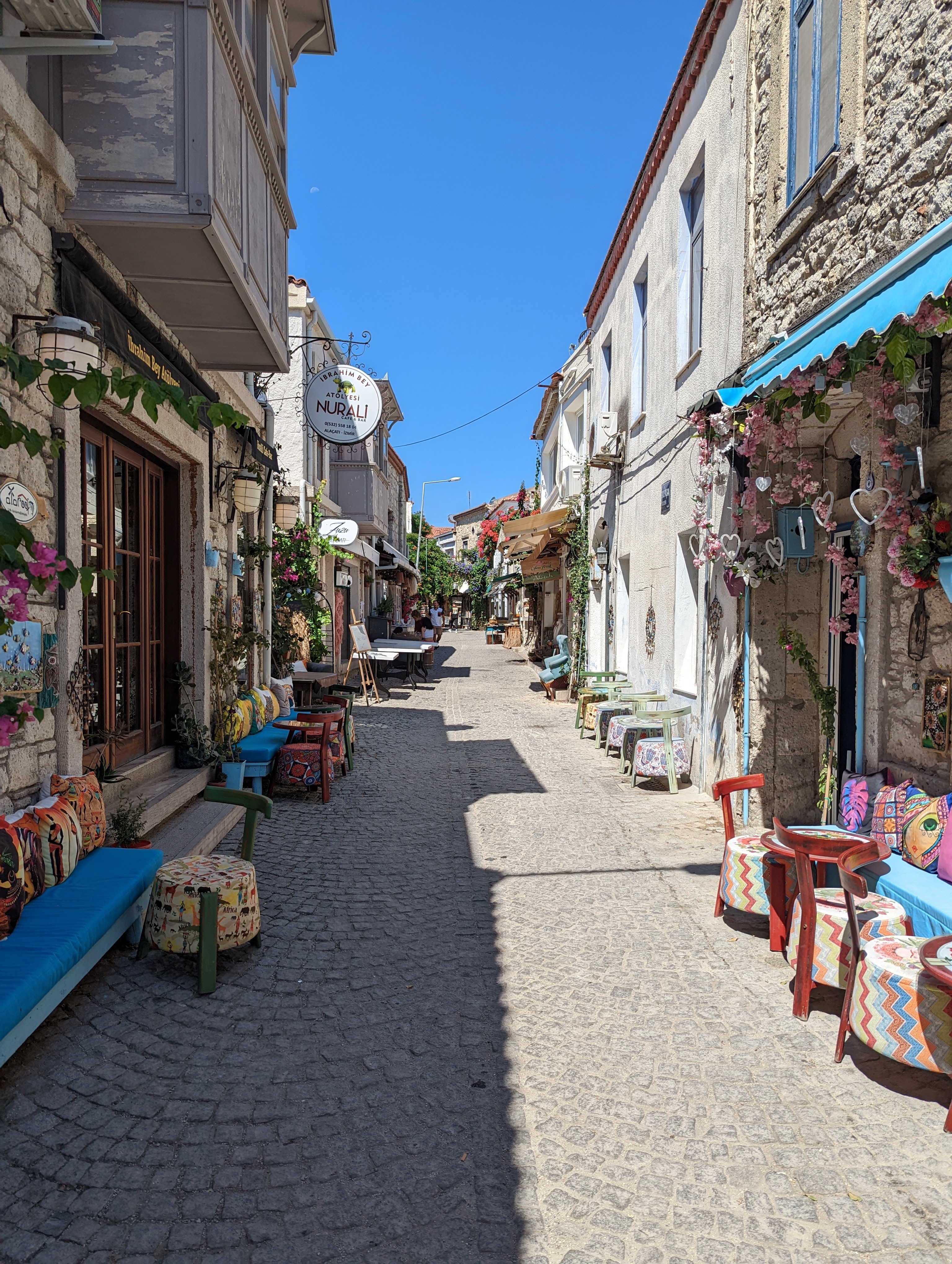 Plenty of room on the streets in the morning hours