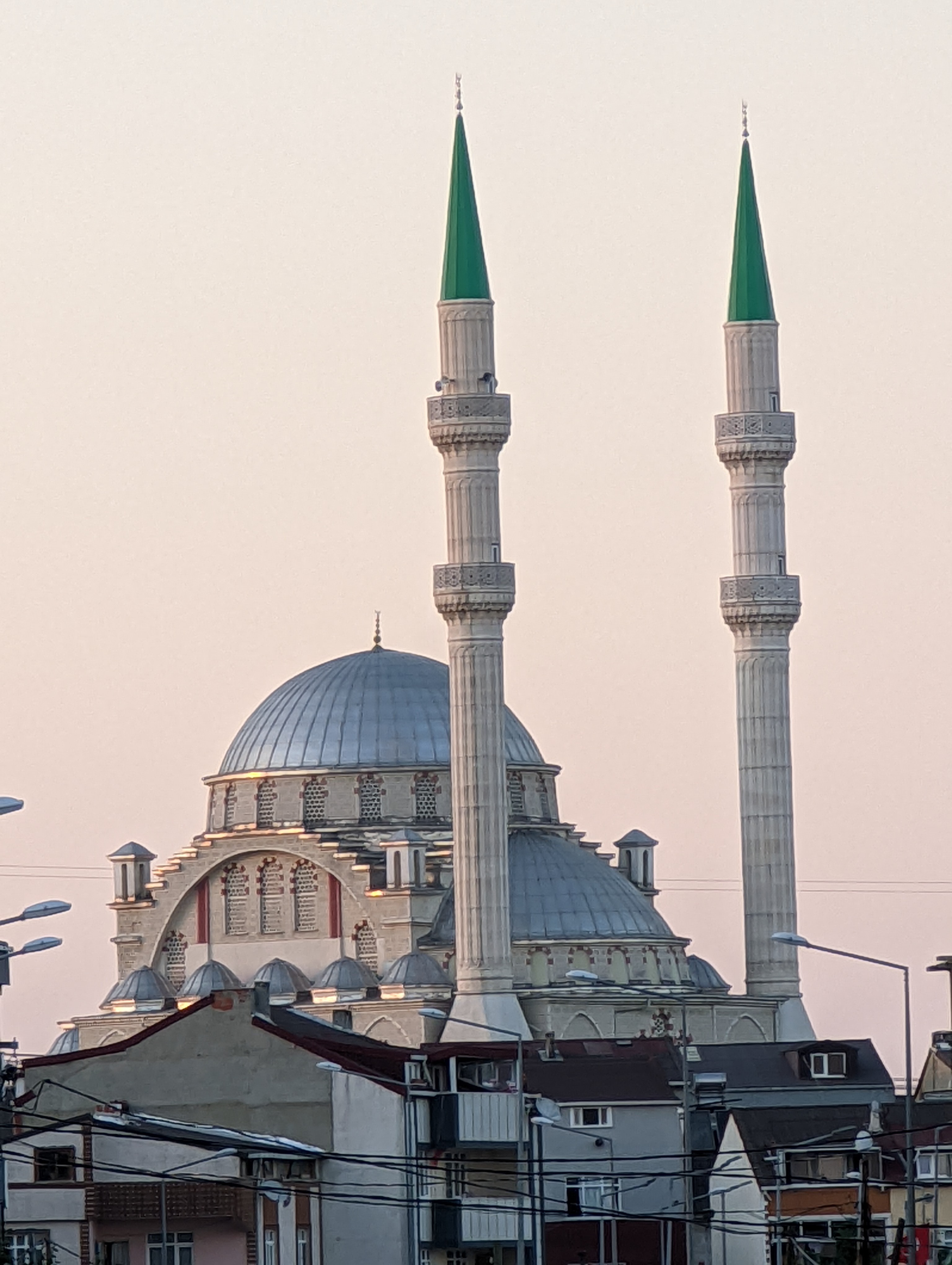 Zoomed in photo of Çardaktepe Mosque