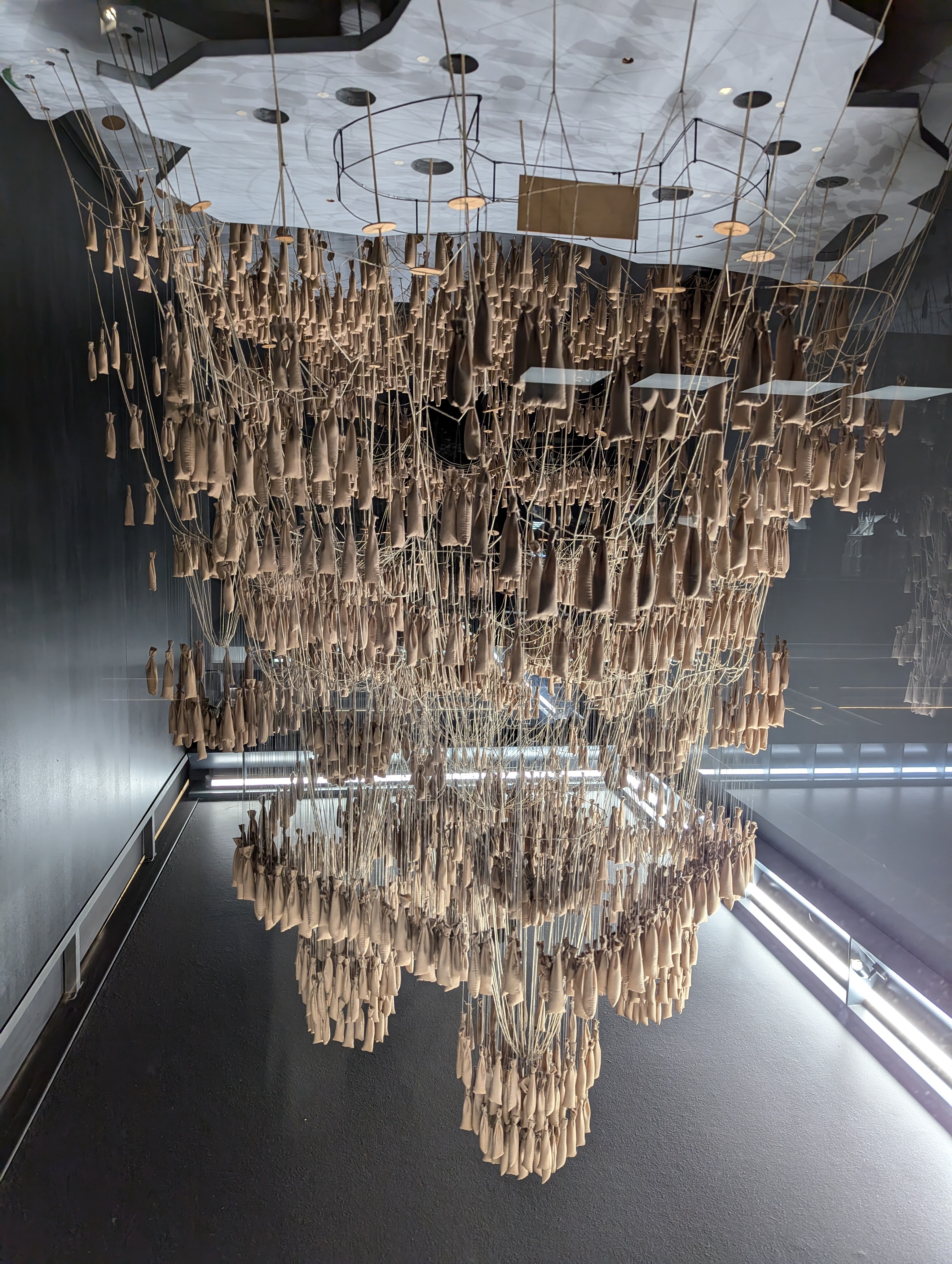 Engineering display in Sagrada Família museum