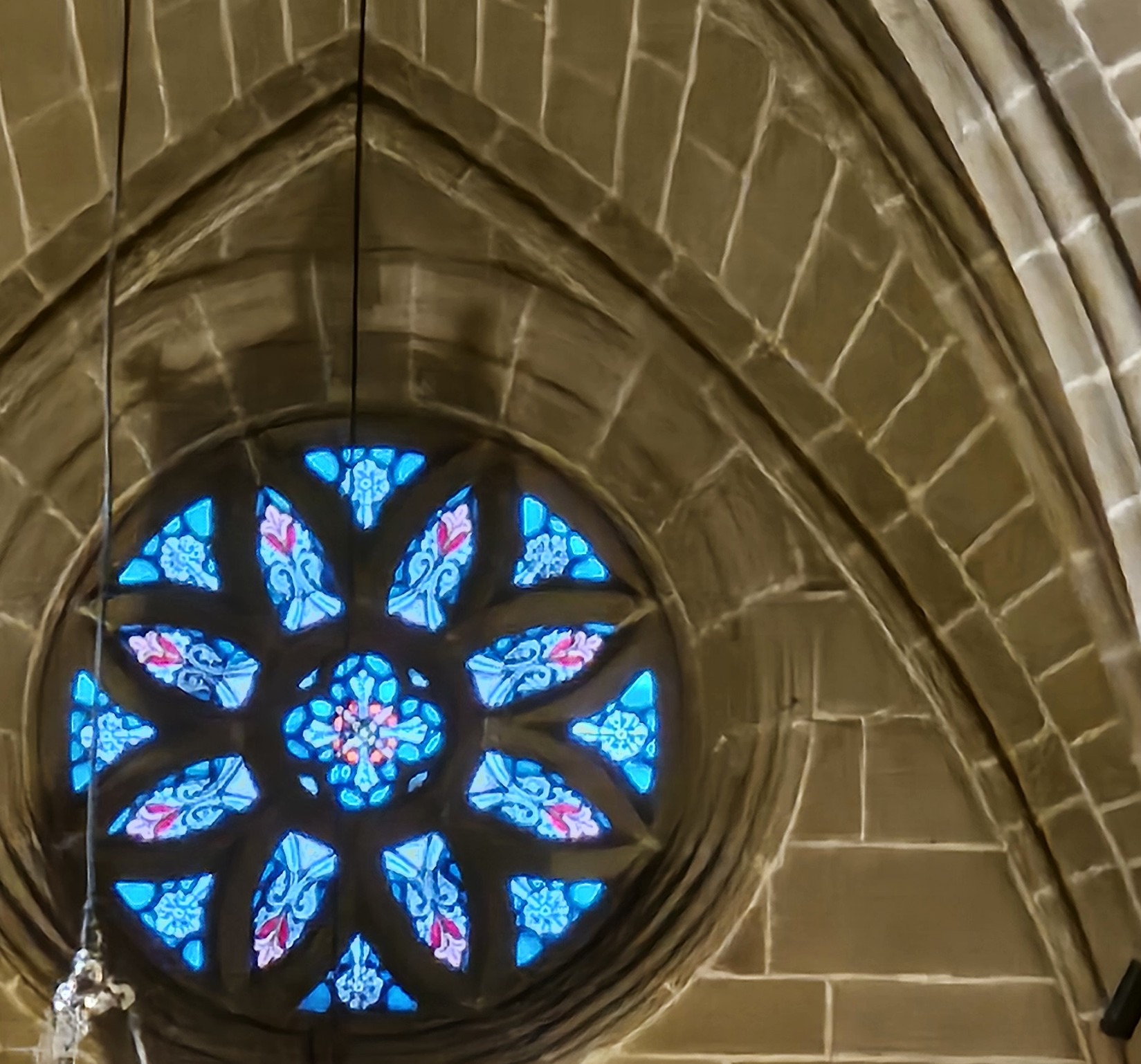 Rose window of the Catedral de Santa Maria
