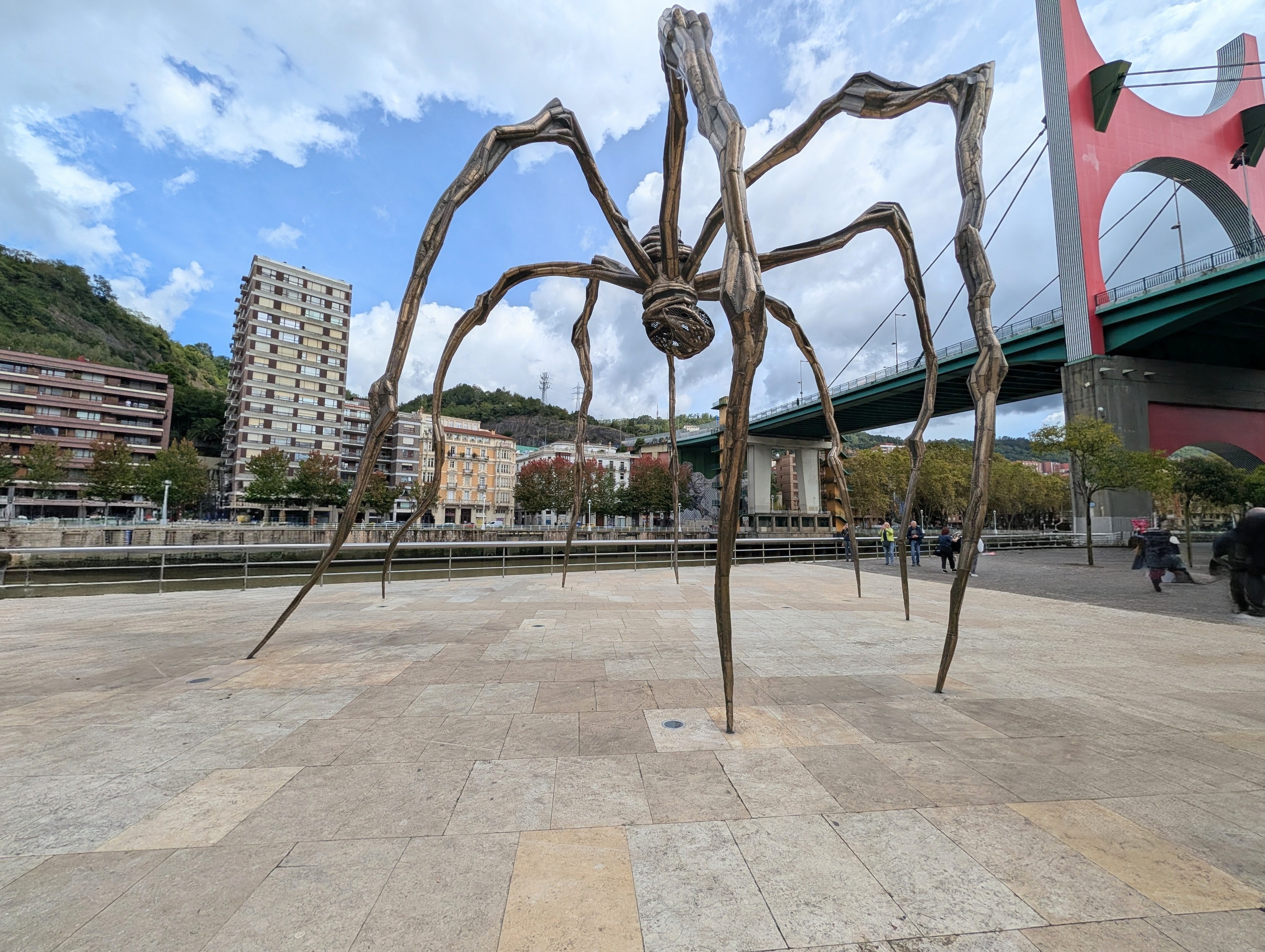 Sculpture: Louise Bourgeois' giant spider, Mamá