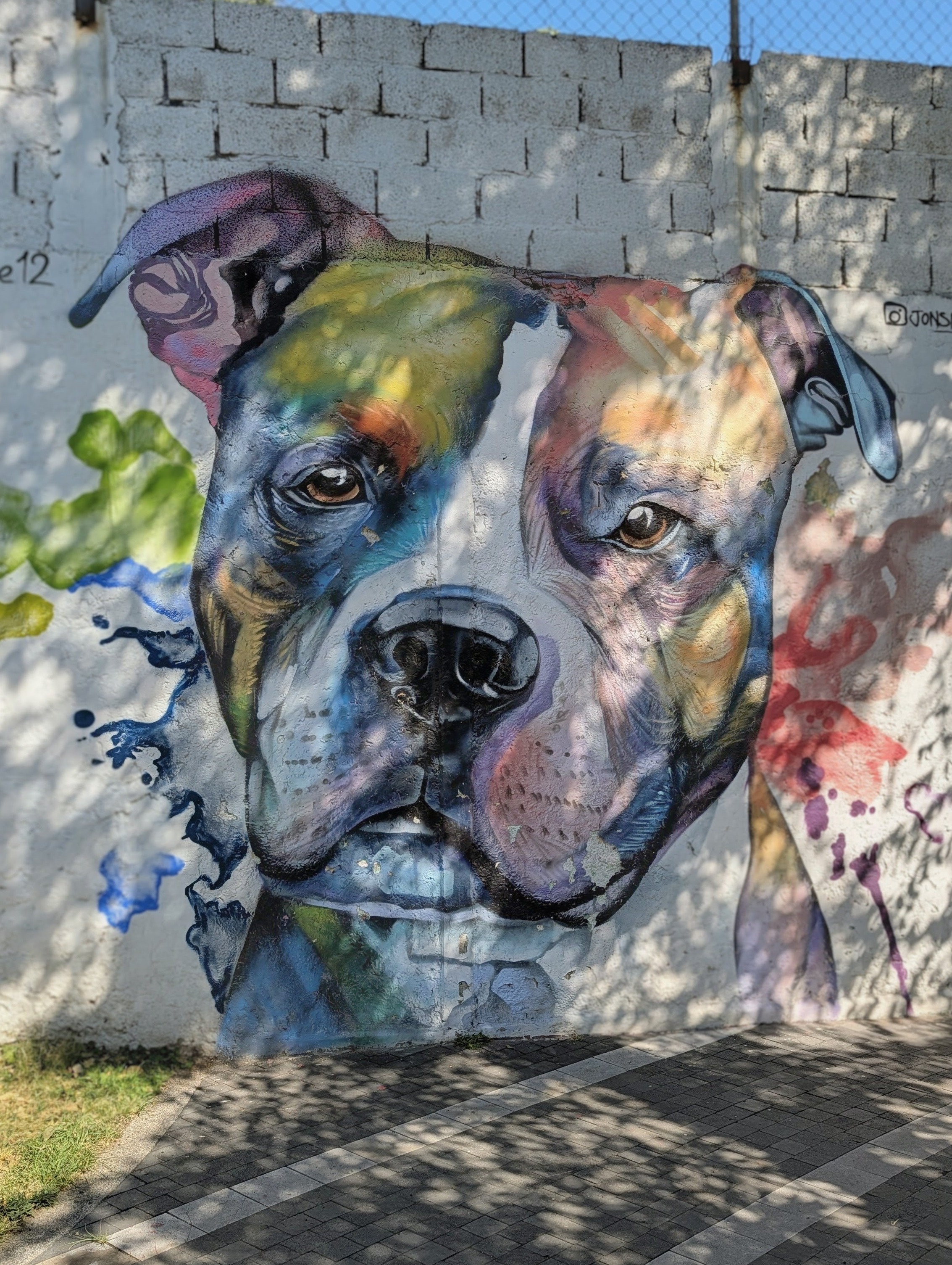 Pushkin Park street art