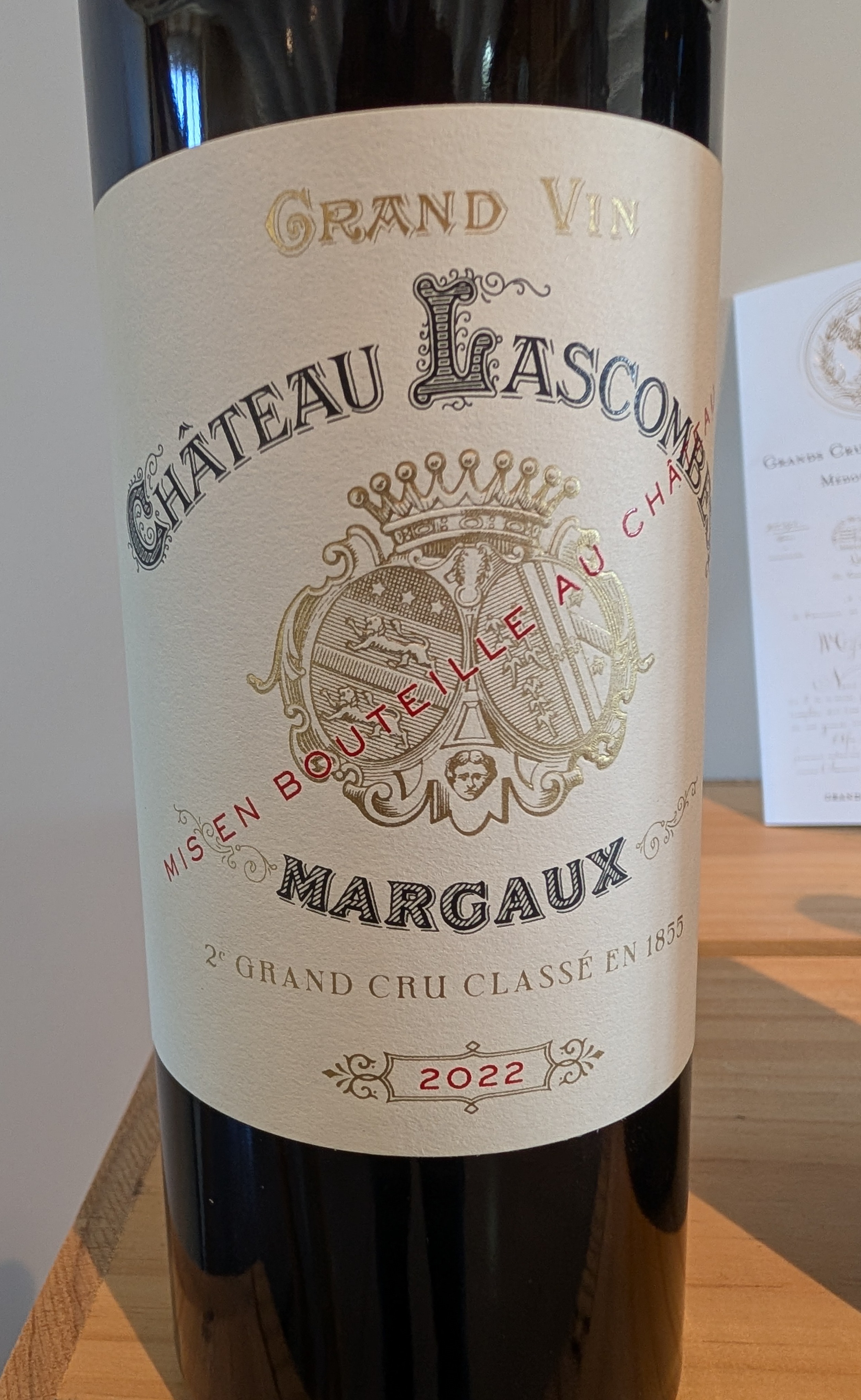 Grand vin at Château Lascombes