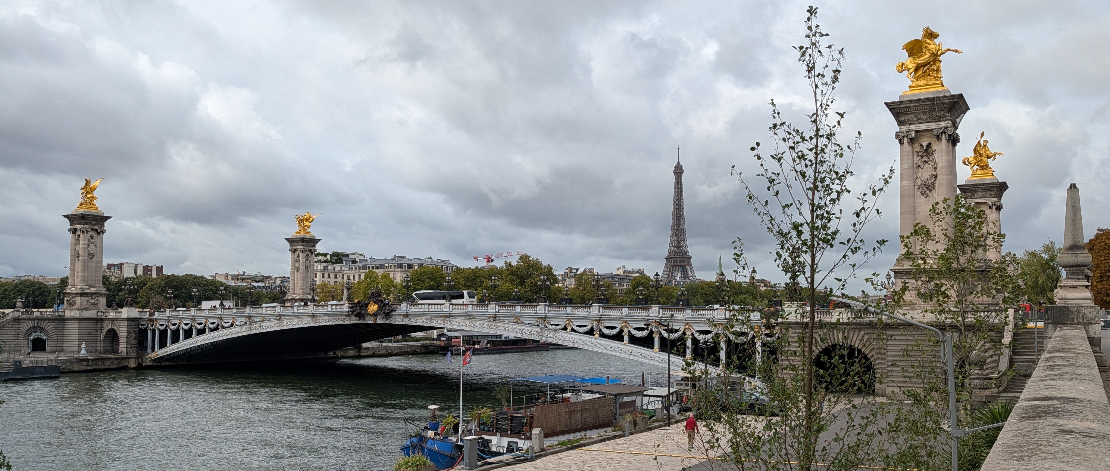 Pont Alexander III across the Seine