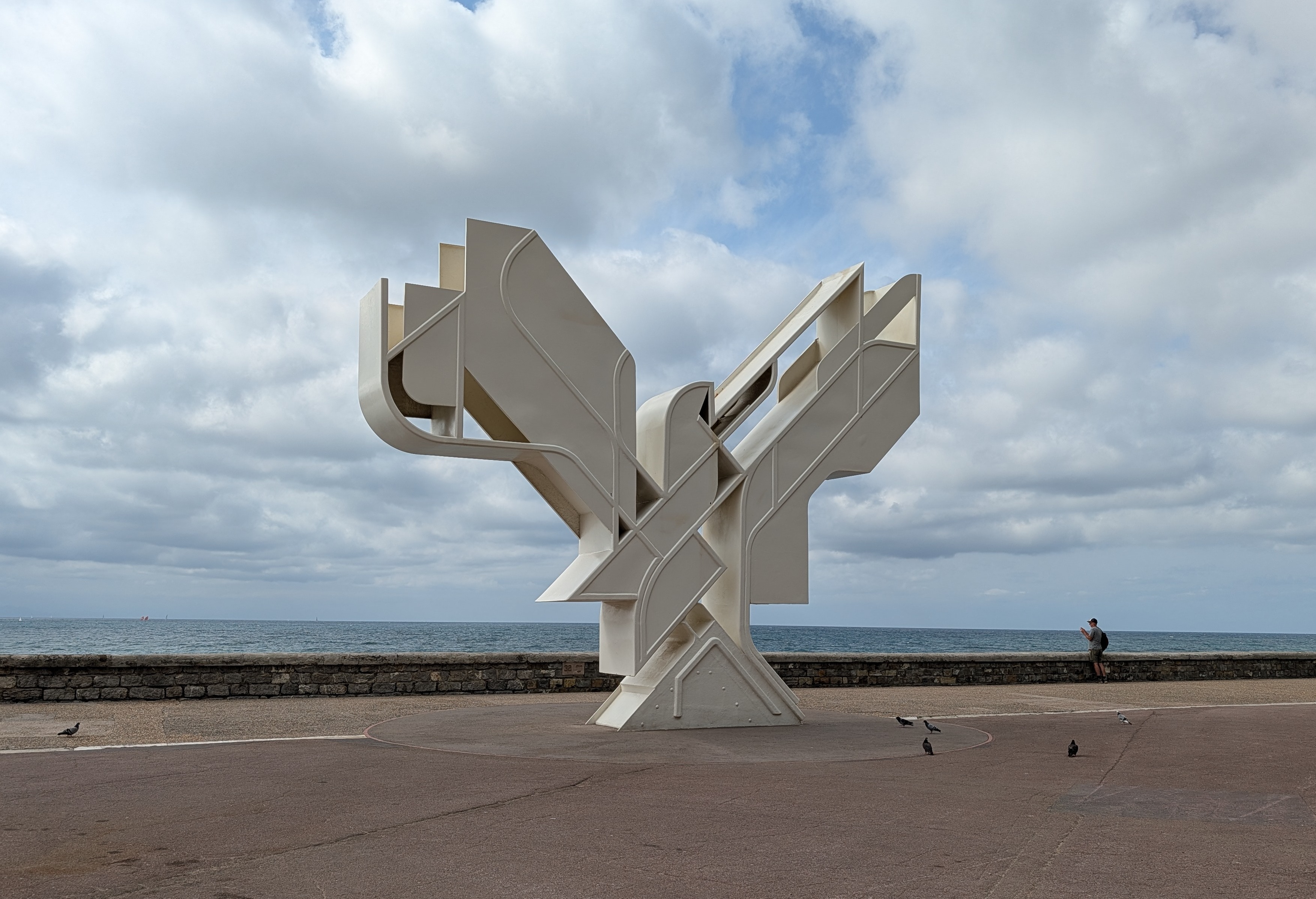 Dove of Peace sculpture