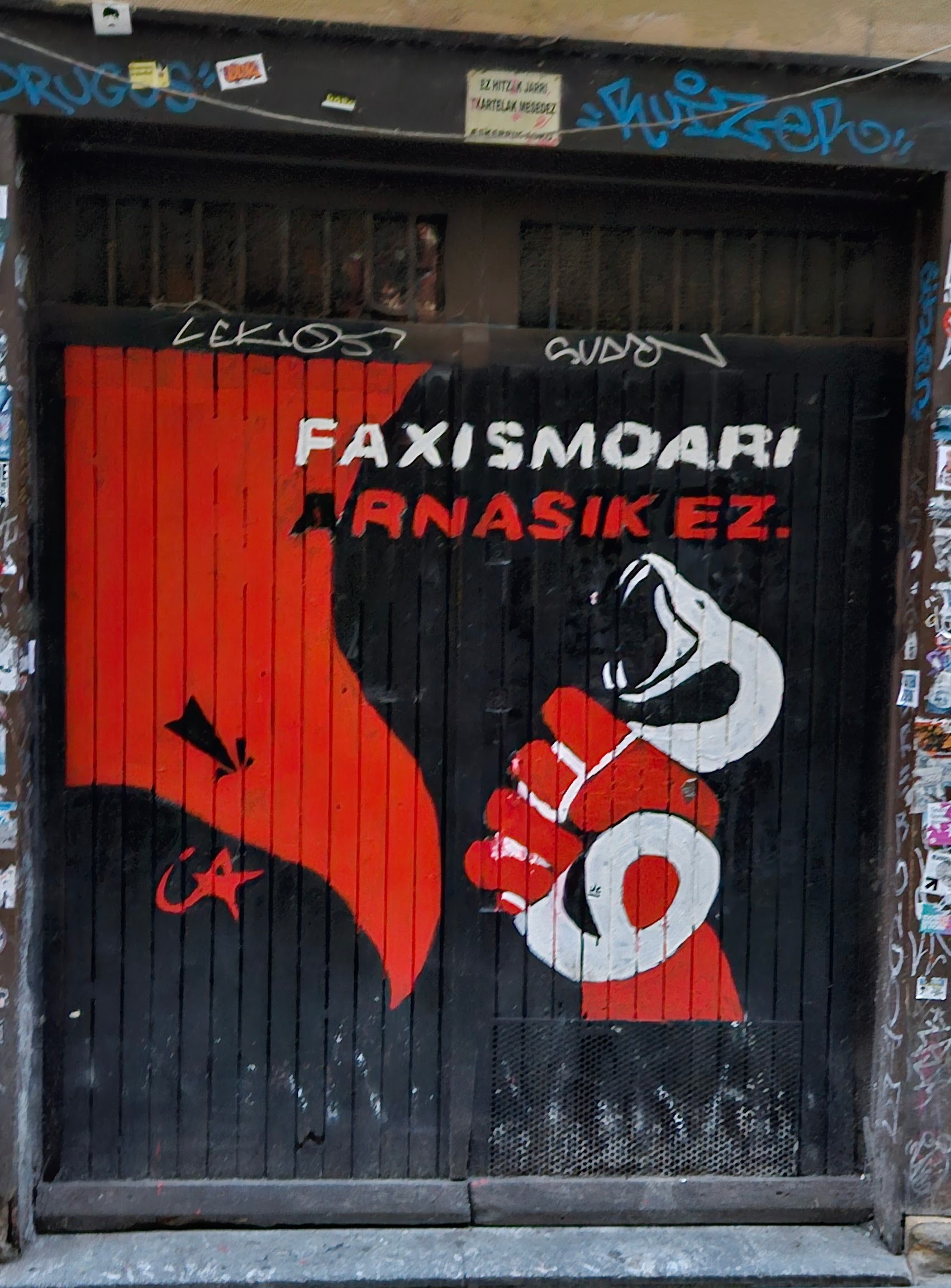 Political graffiti