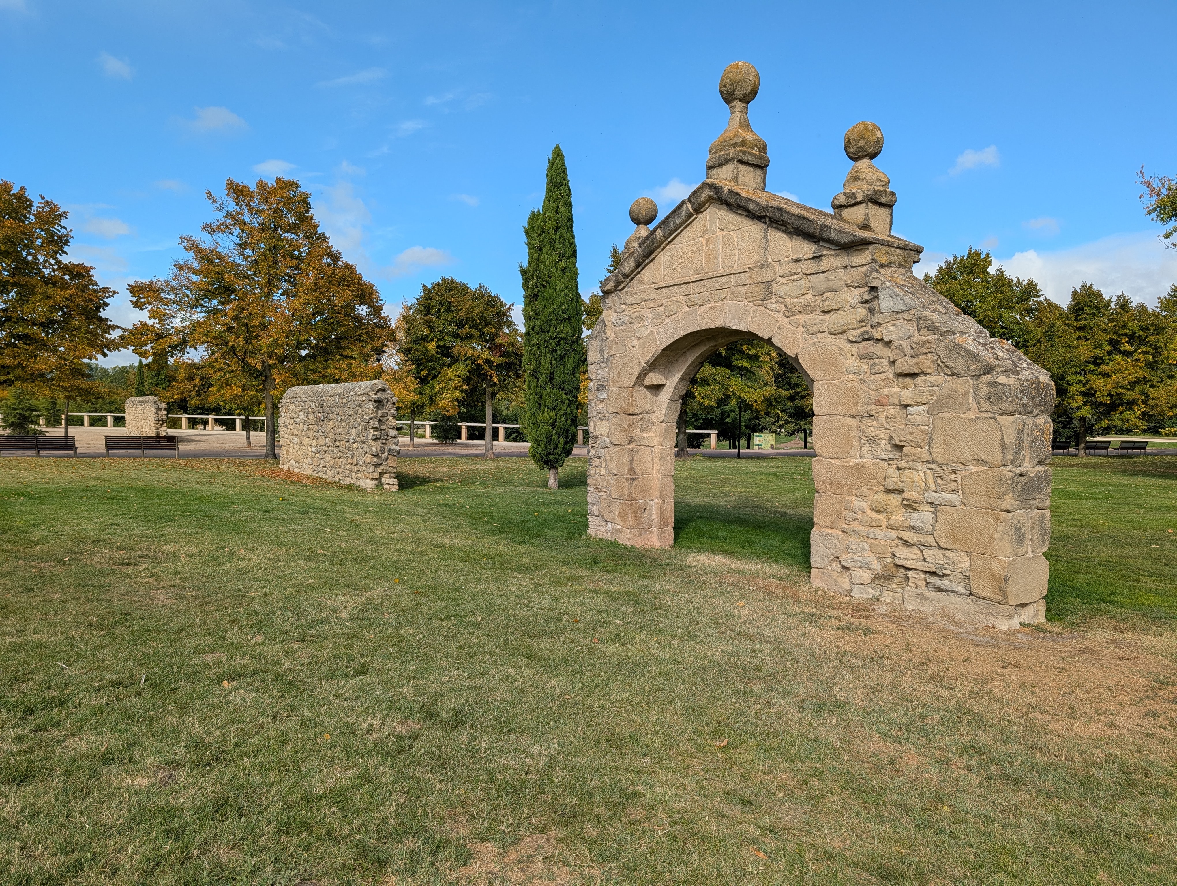 Ruins of the city walls