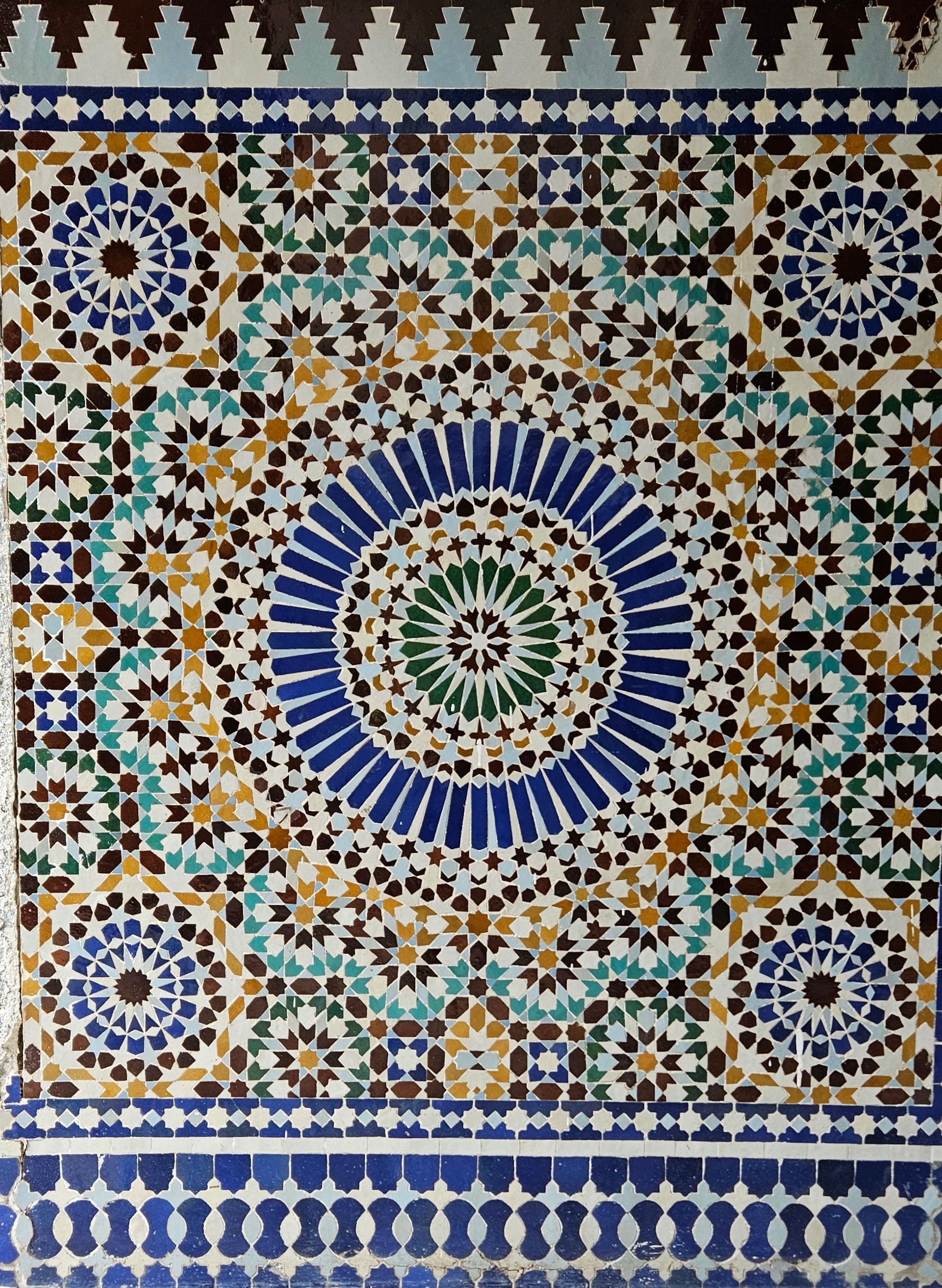 Gorgeous mosaic work