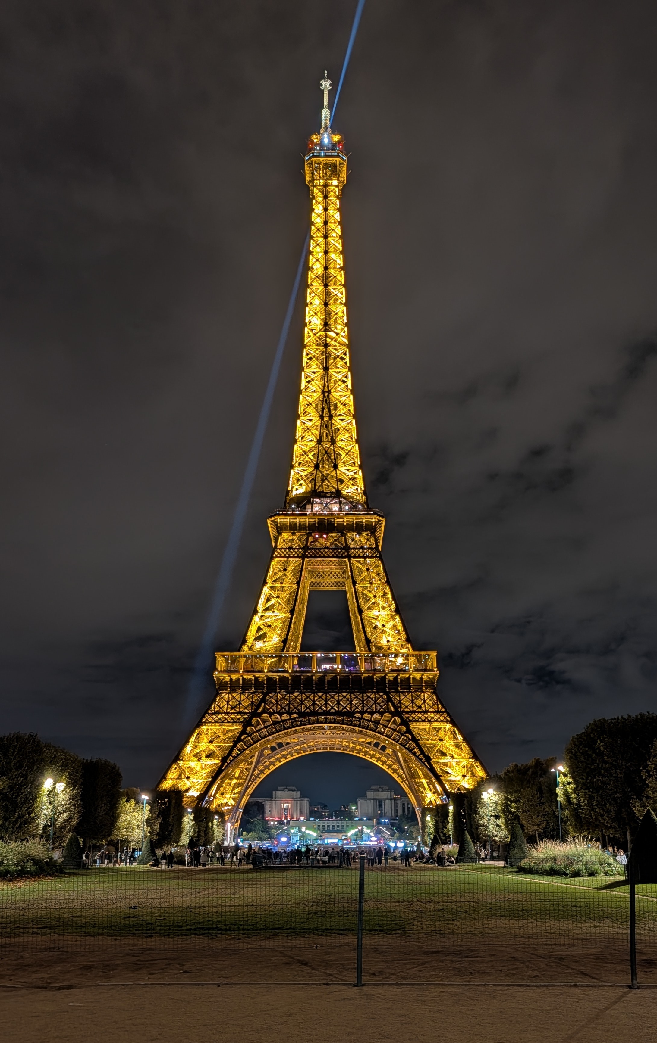 Eiffel Tower by night