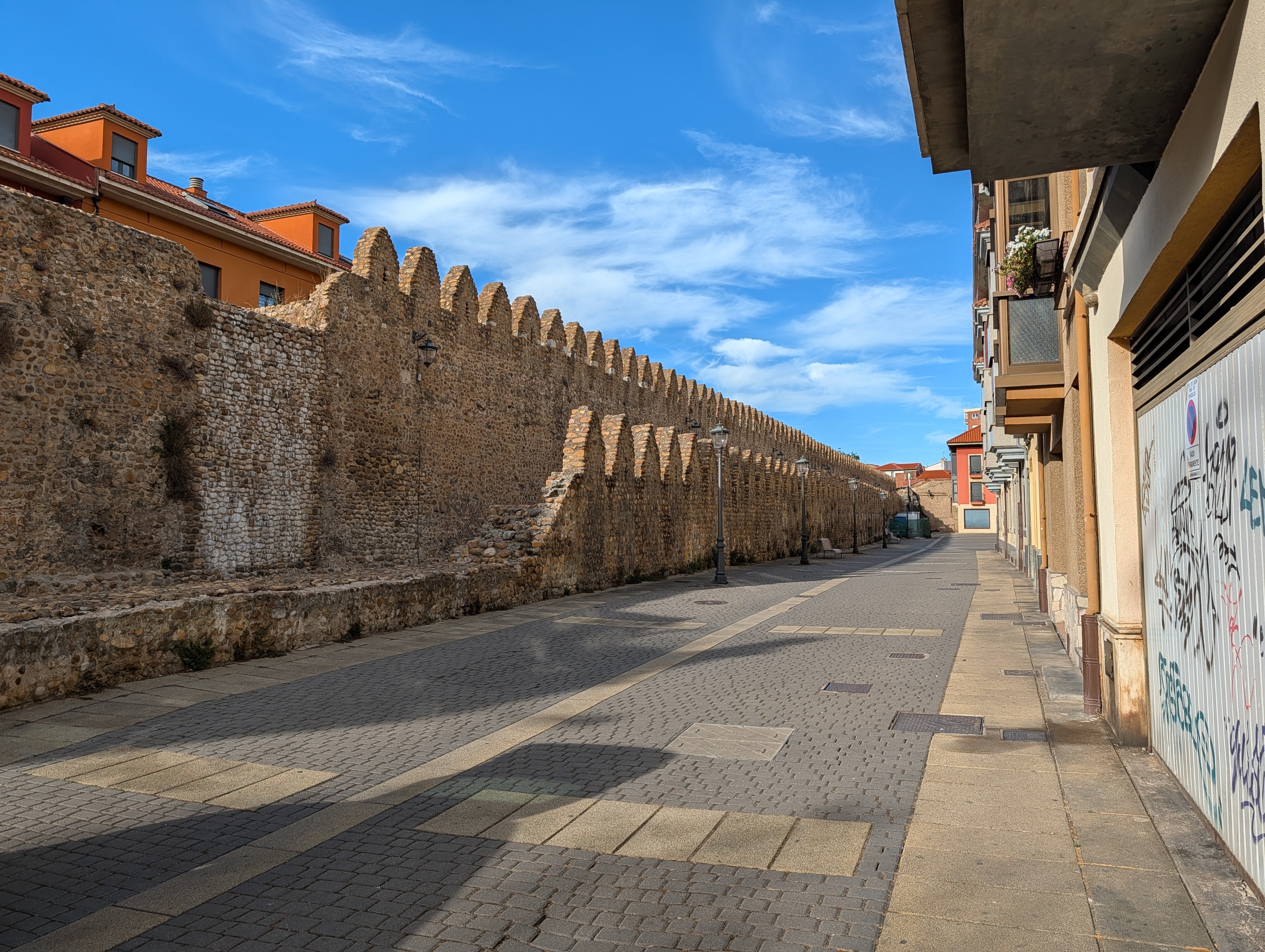 Portion of Leon's Roman wall