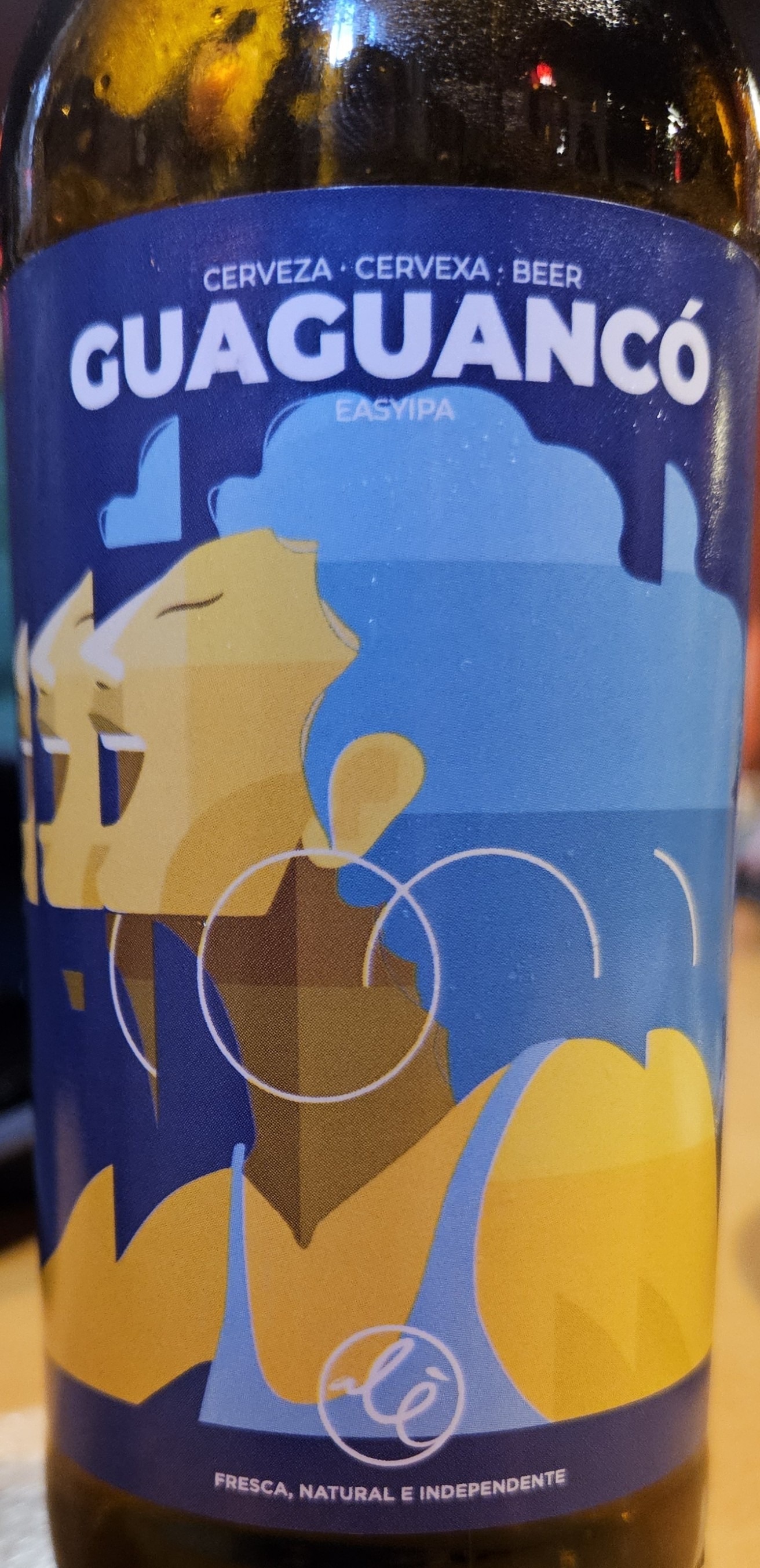 Guaguancó beer label