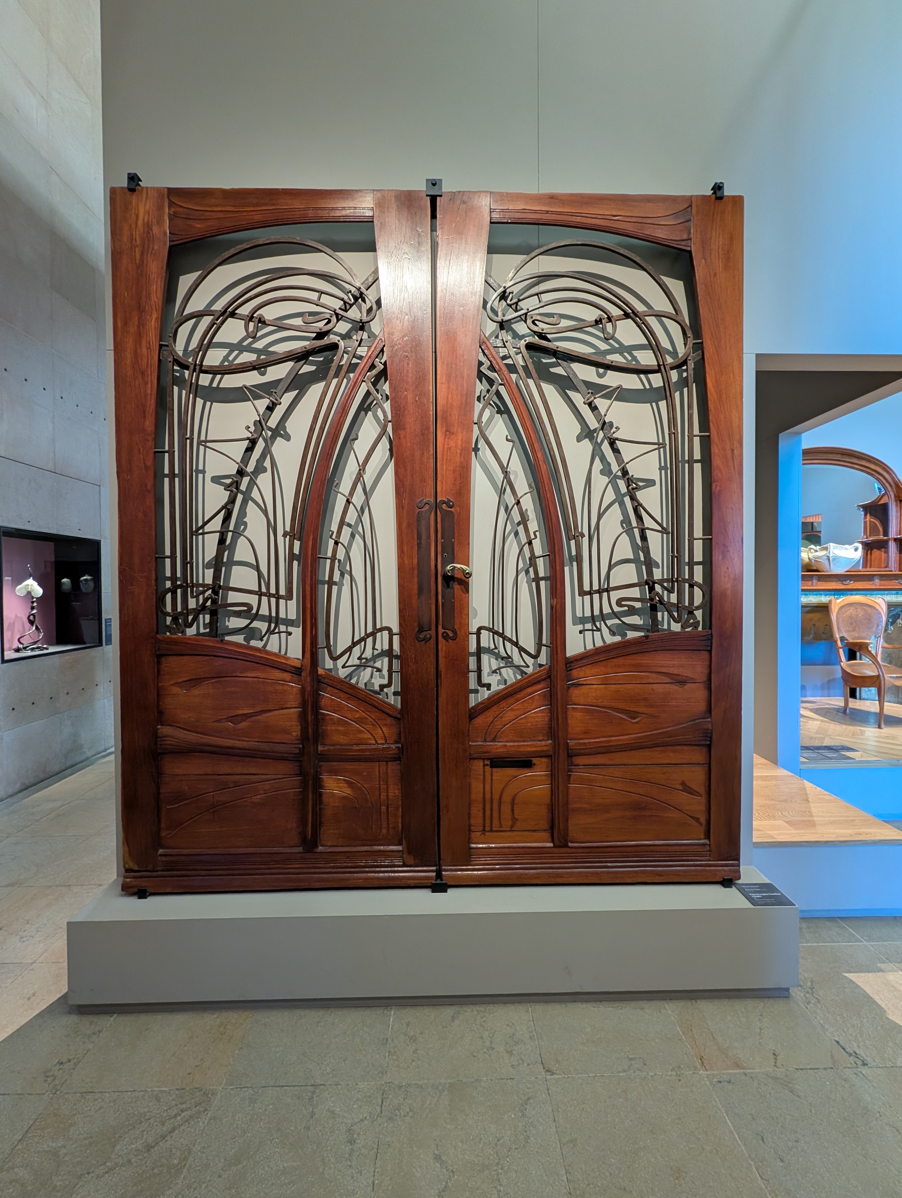 Art nouveau doors