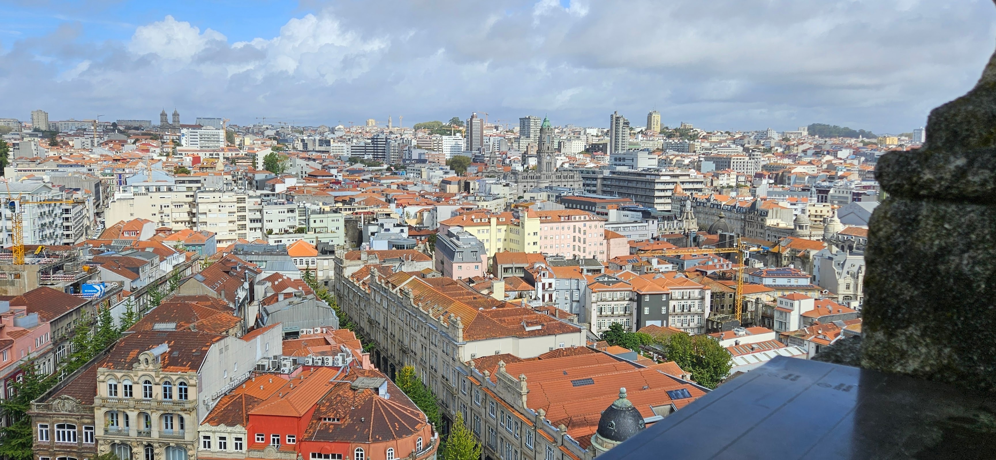 Porto view from Torre dos Clérigos