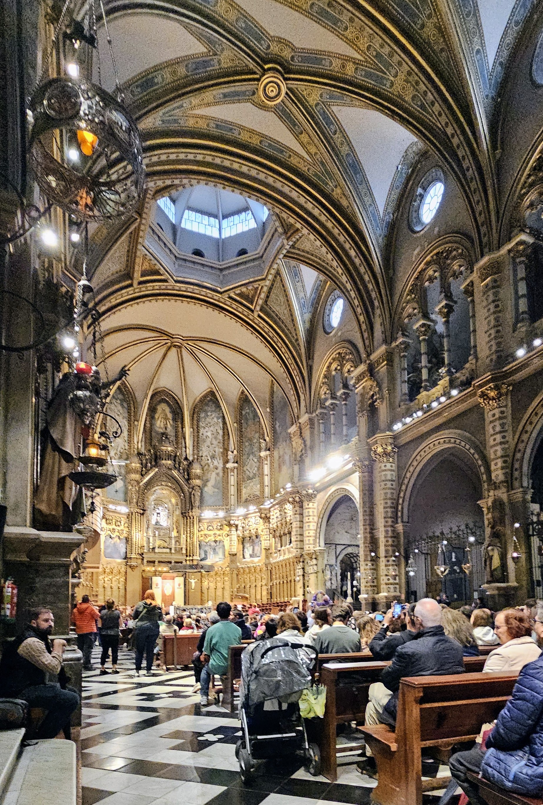 Inside the chapel