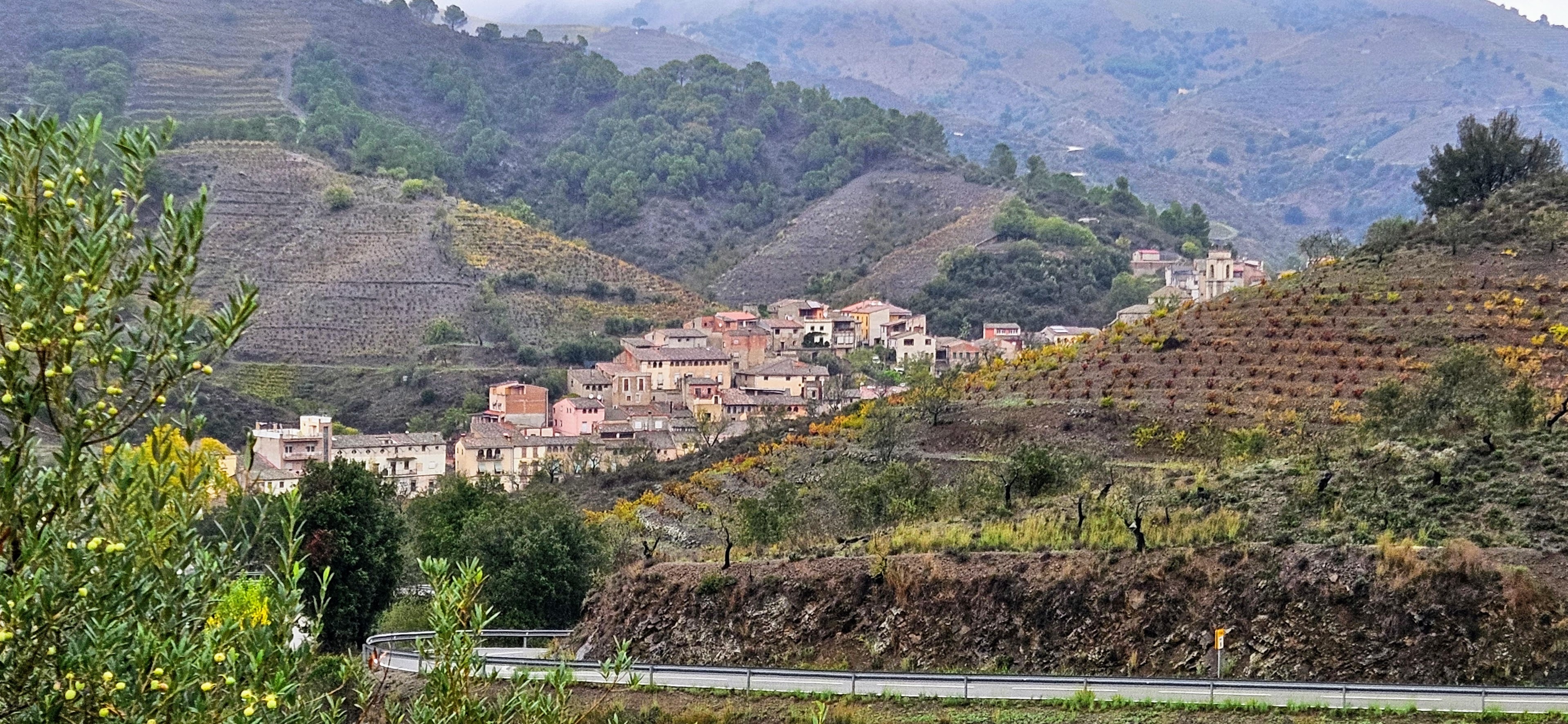 Approaching Porrera