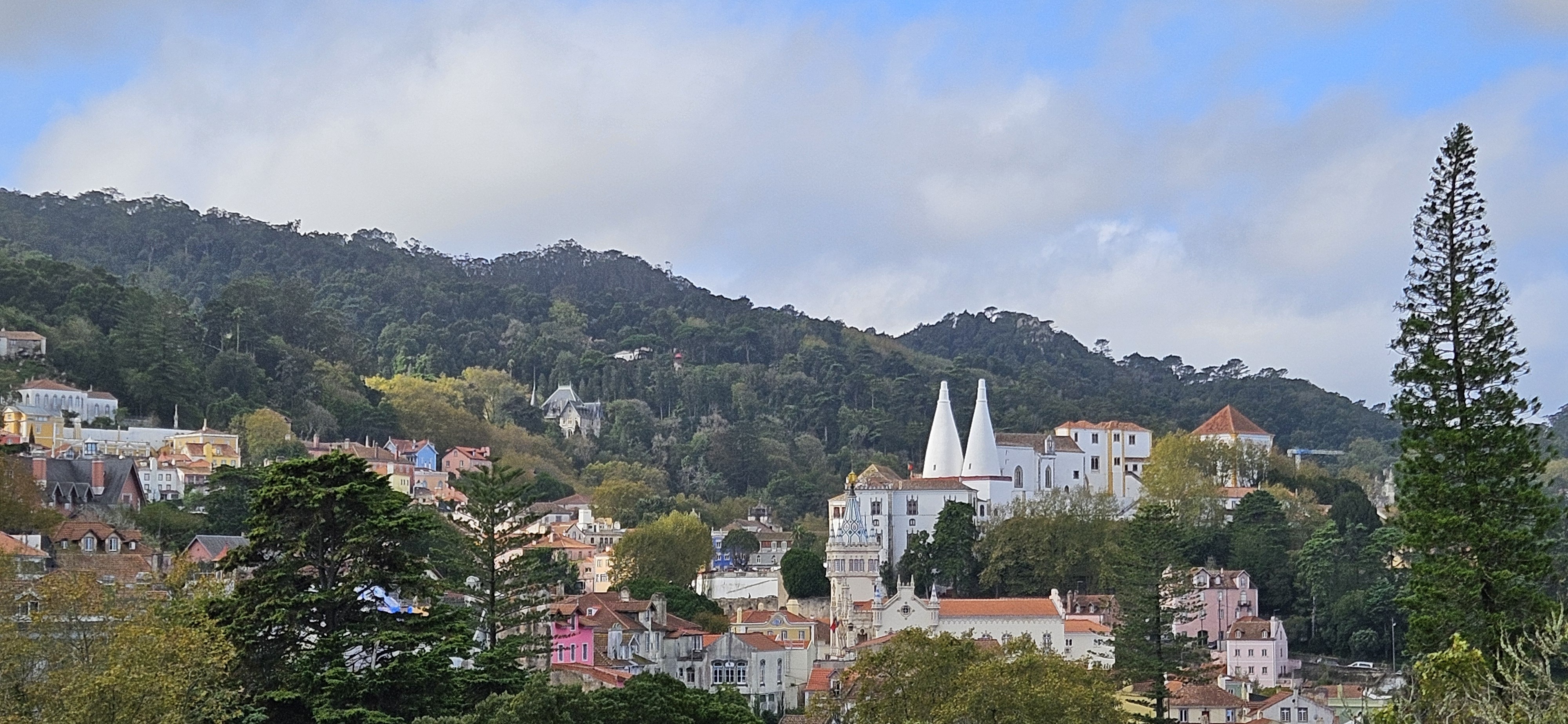Panoramic view of Sintra