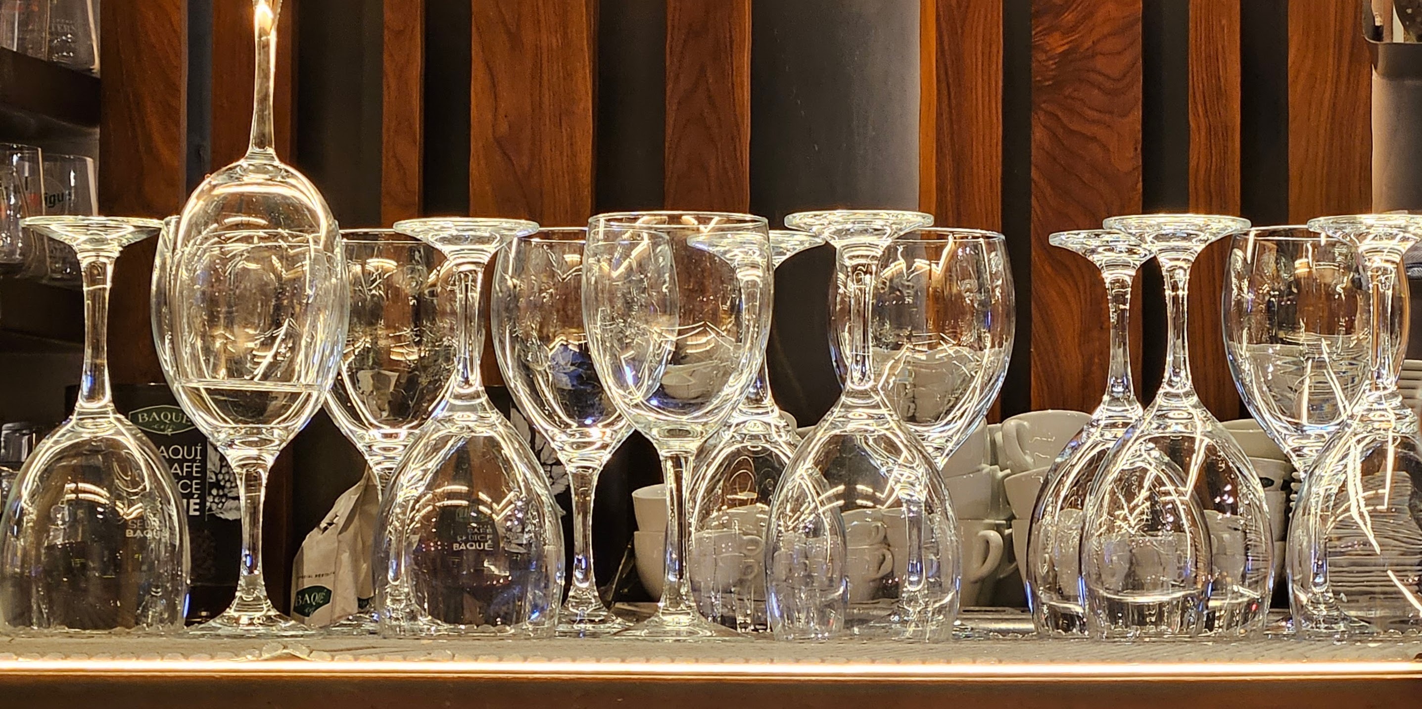 Wine glasses