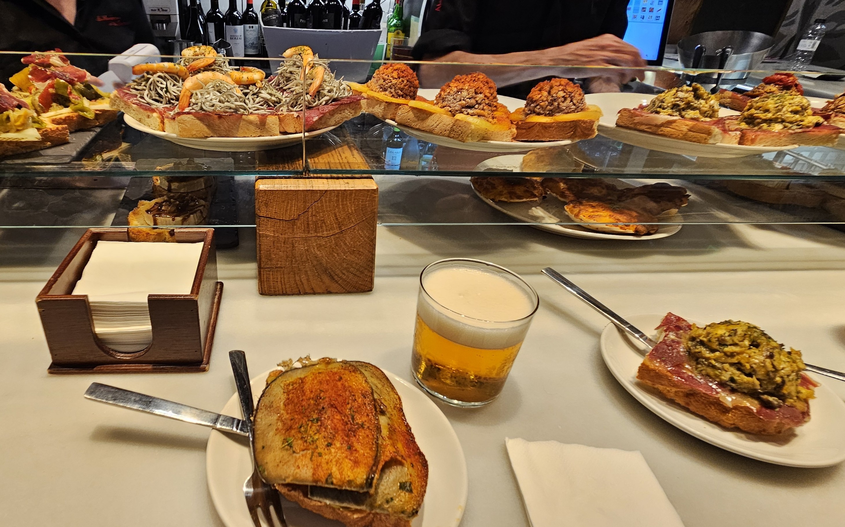 Small plates at Mandarra de la Ramos