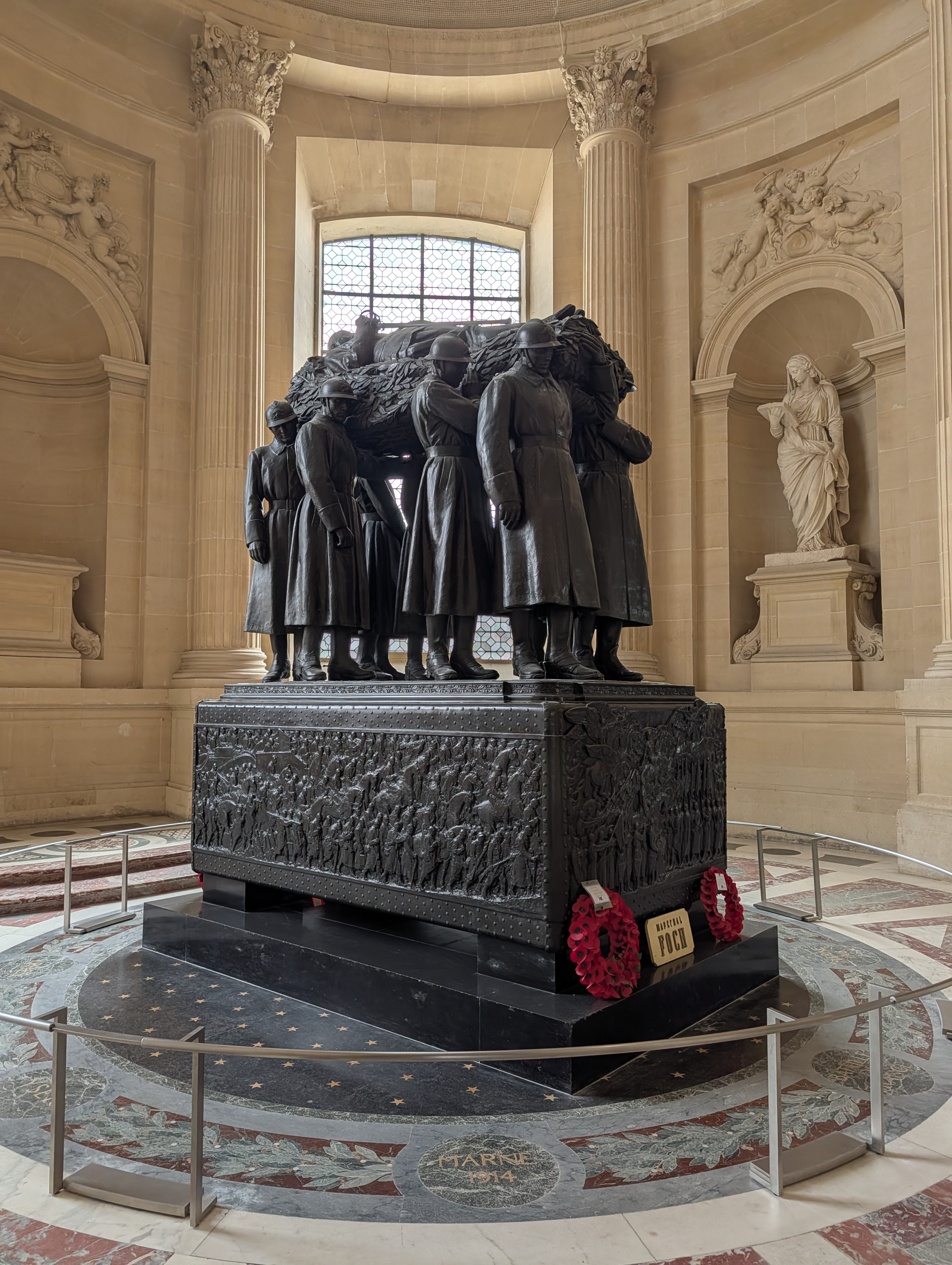 Tomb of WW I commander Ferdinand Foch