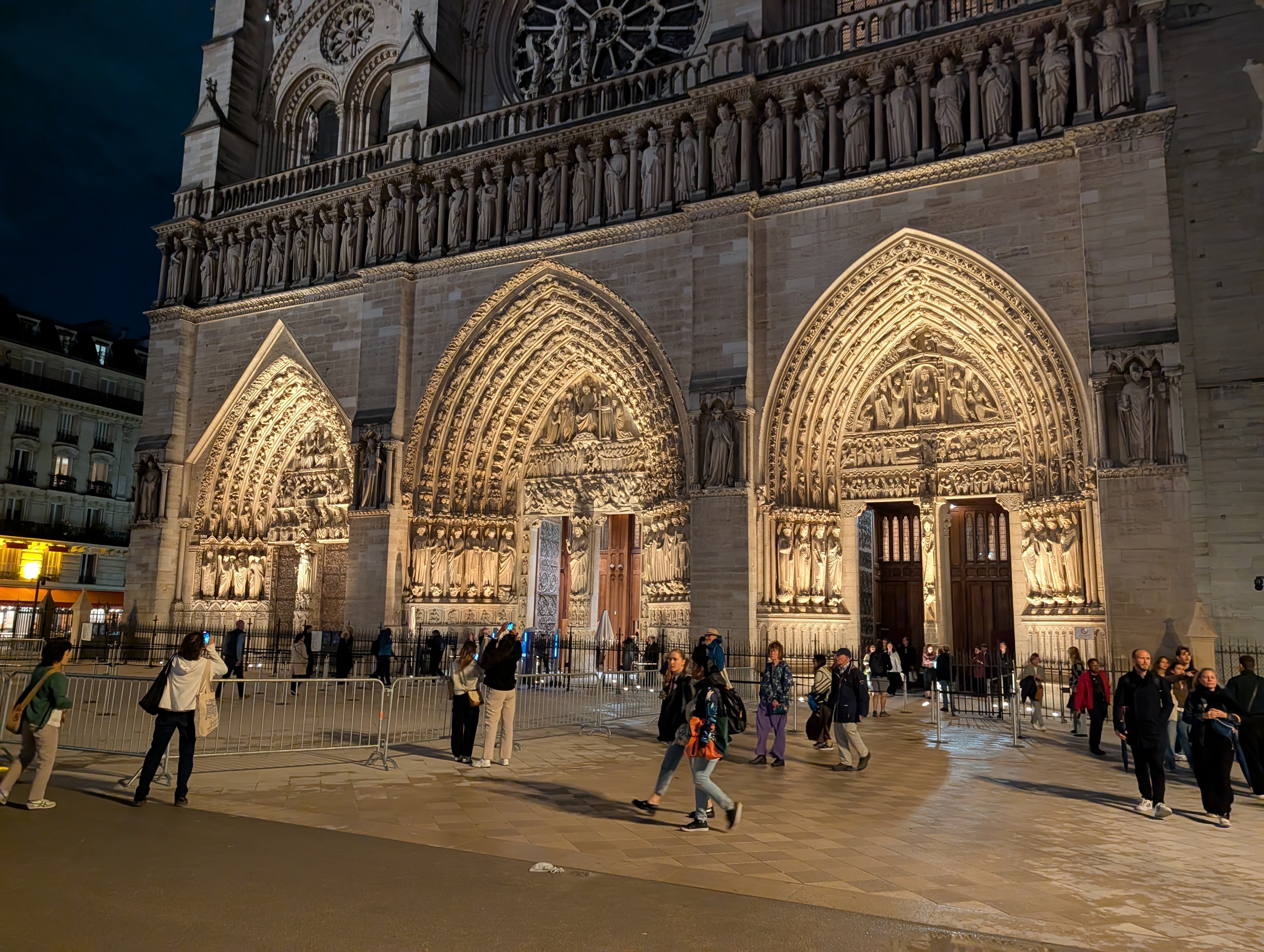 Notre Dame Cathedral entry