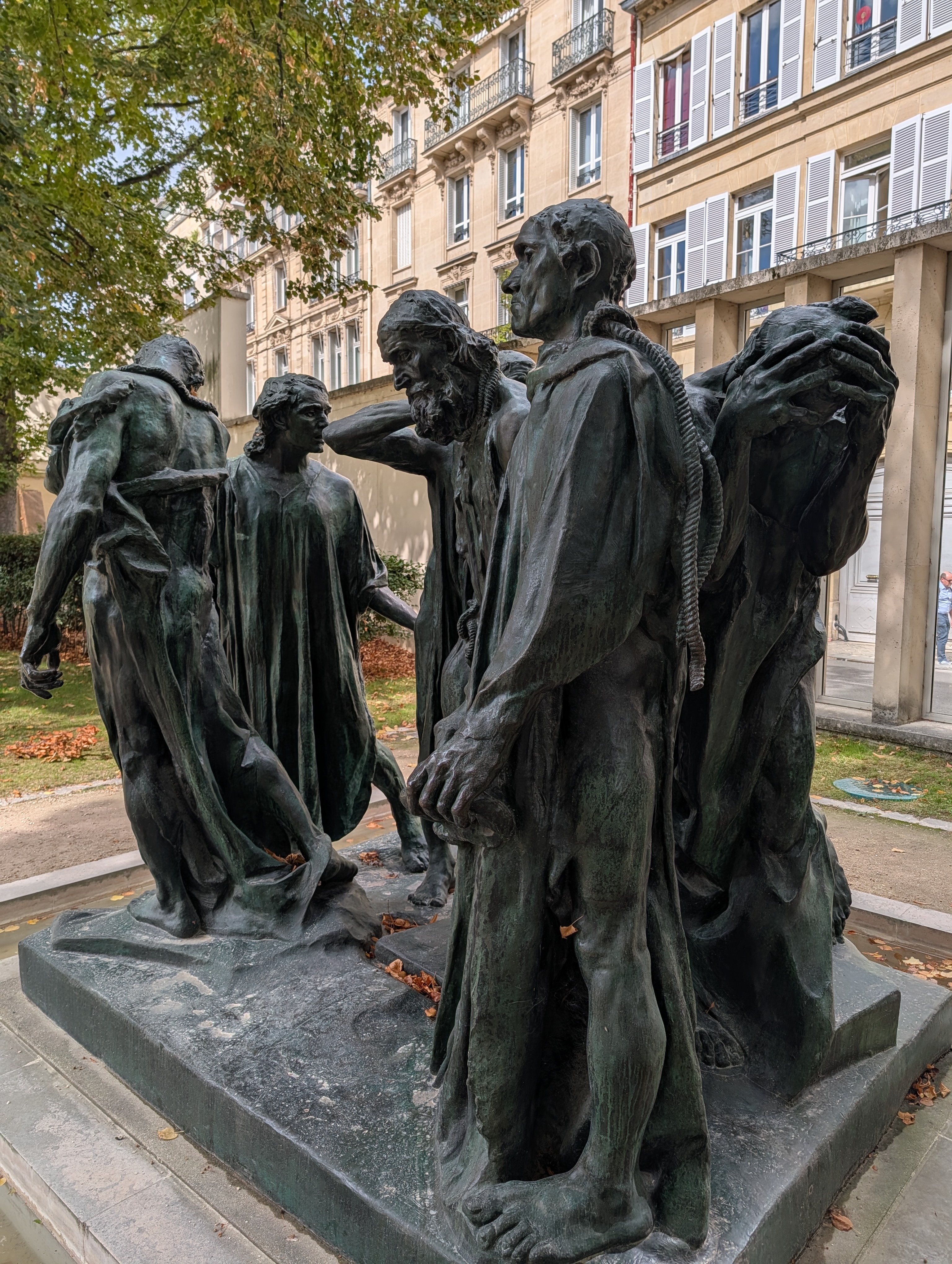 The Burghers of Calais sculpture by Rodin