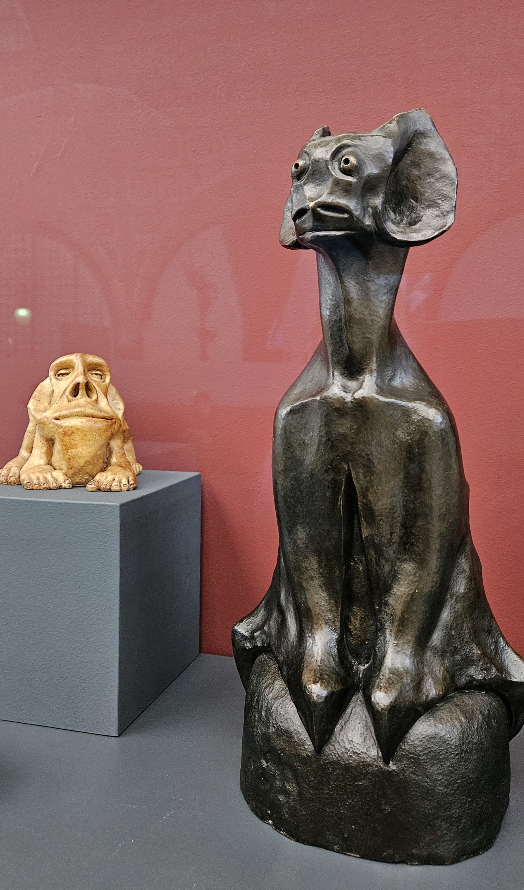 Sculpted creatures by Léopold Chauveau