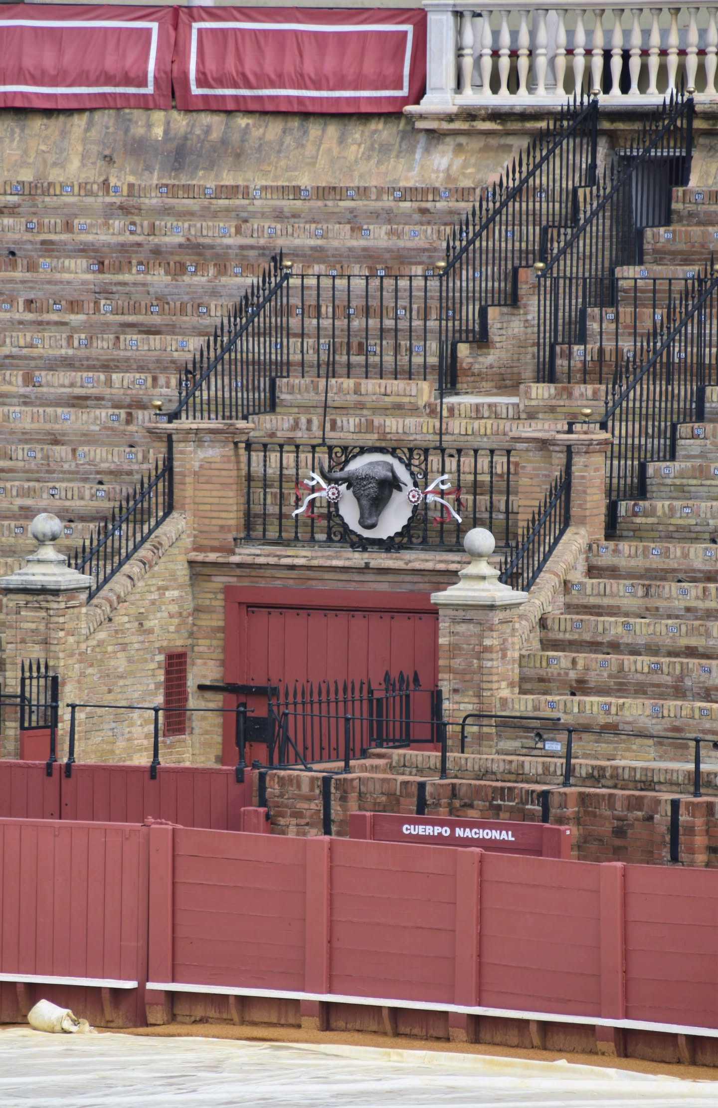 Where the bull enters the ring