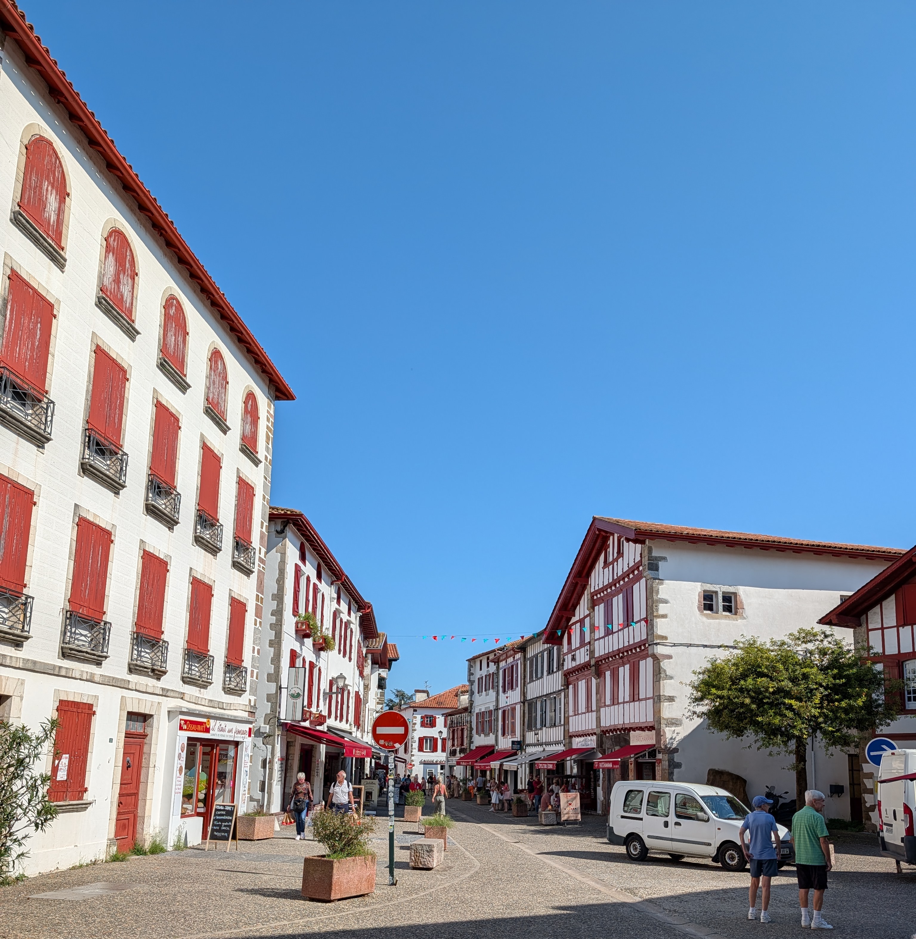 Main street of shops, Espelette