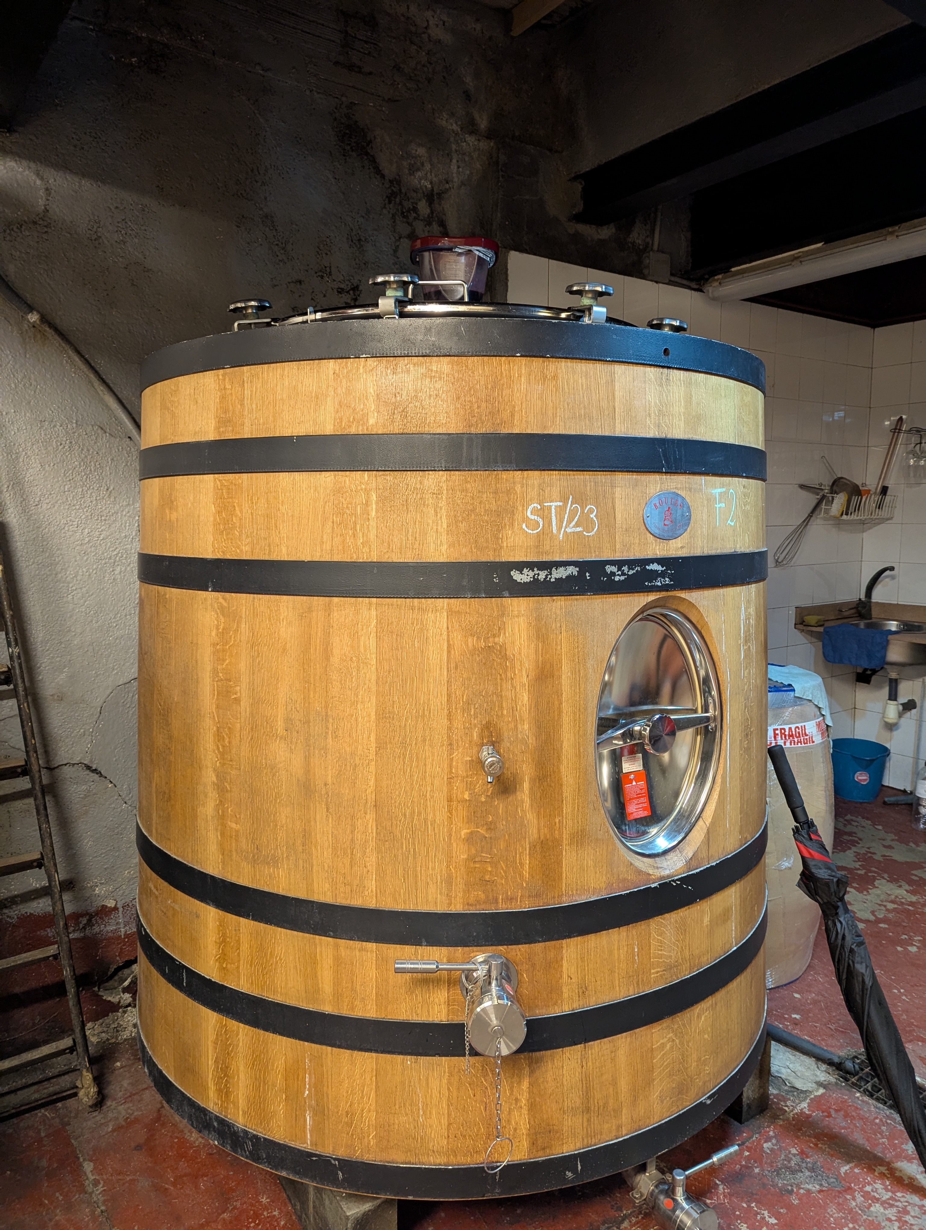 Special order reserve barrel at Celler de L'Encastell