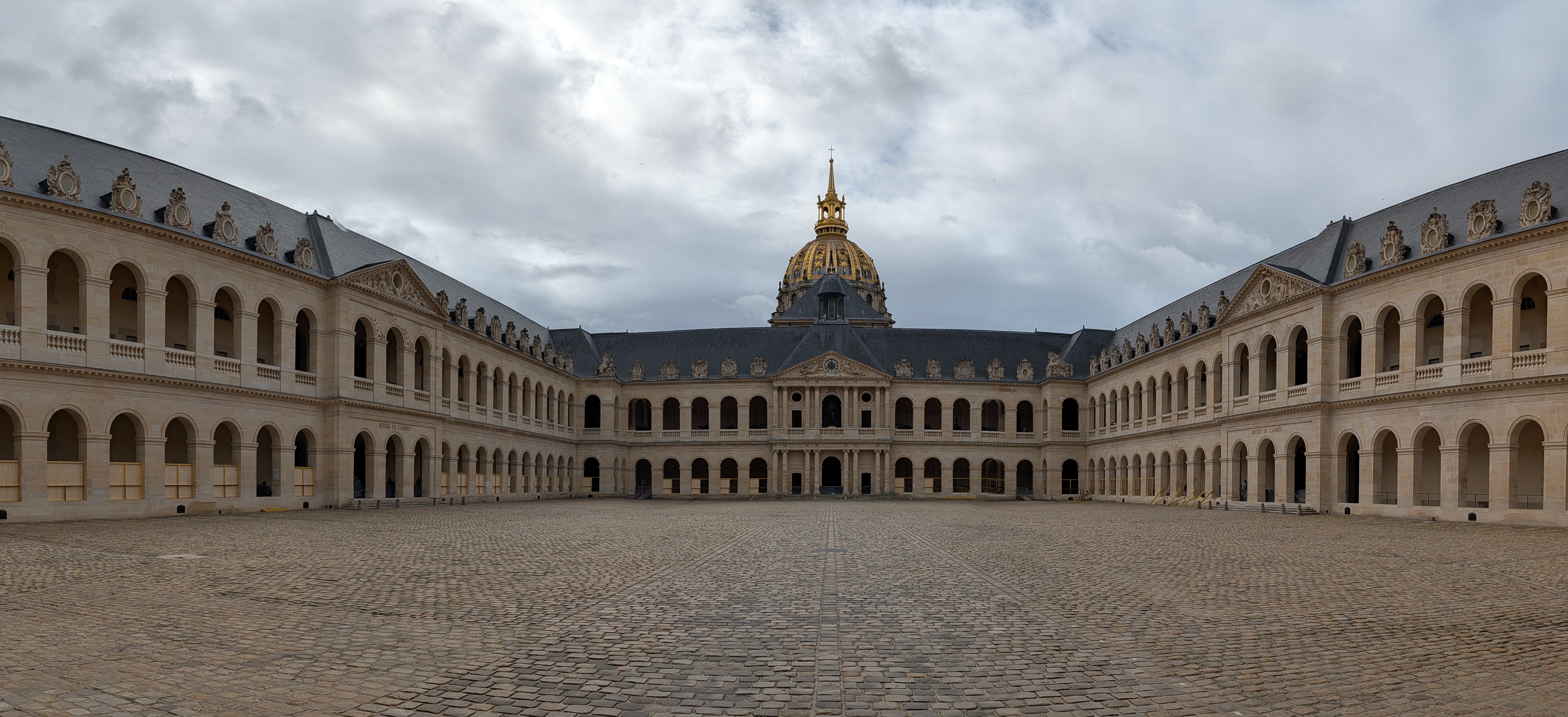 Courtyard of Hôtel des Invalides
