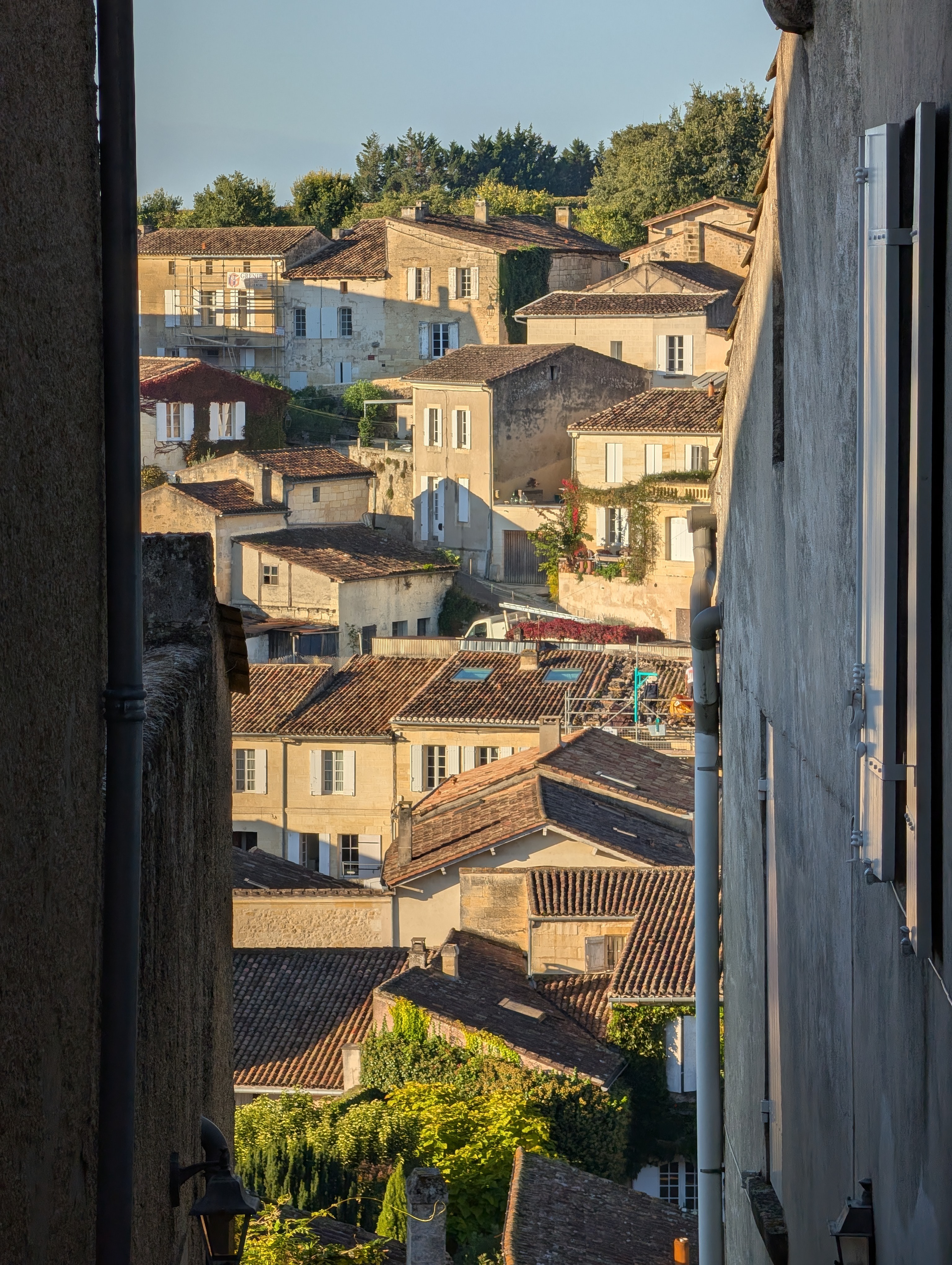 Down and up the hill, Saint-Émilion is full of stone houses