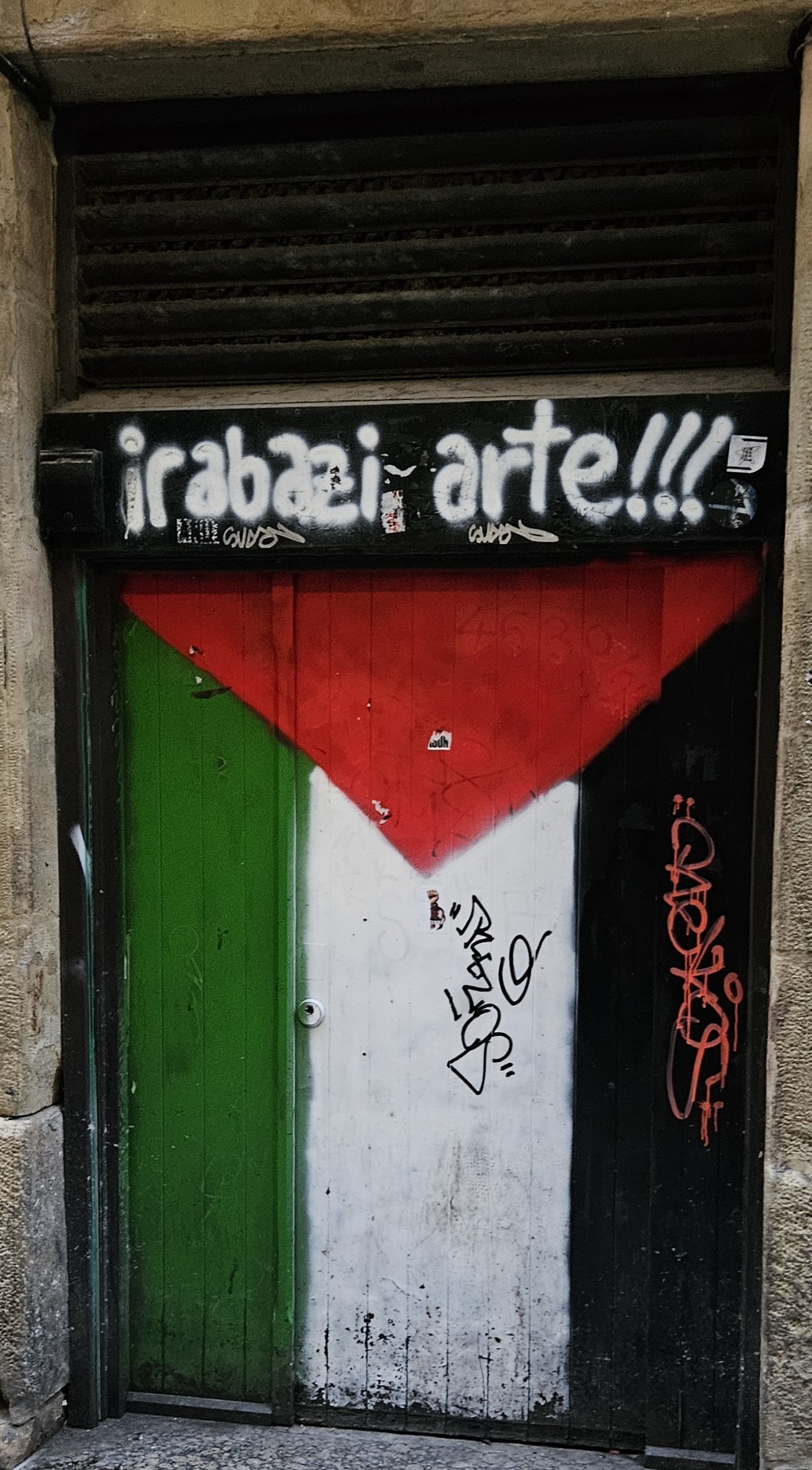 Political graffiti