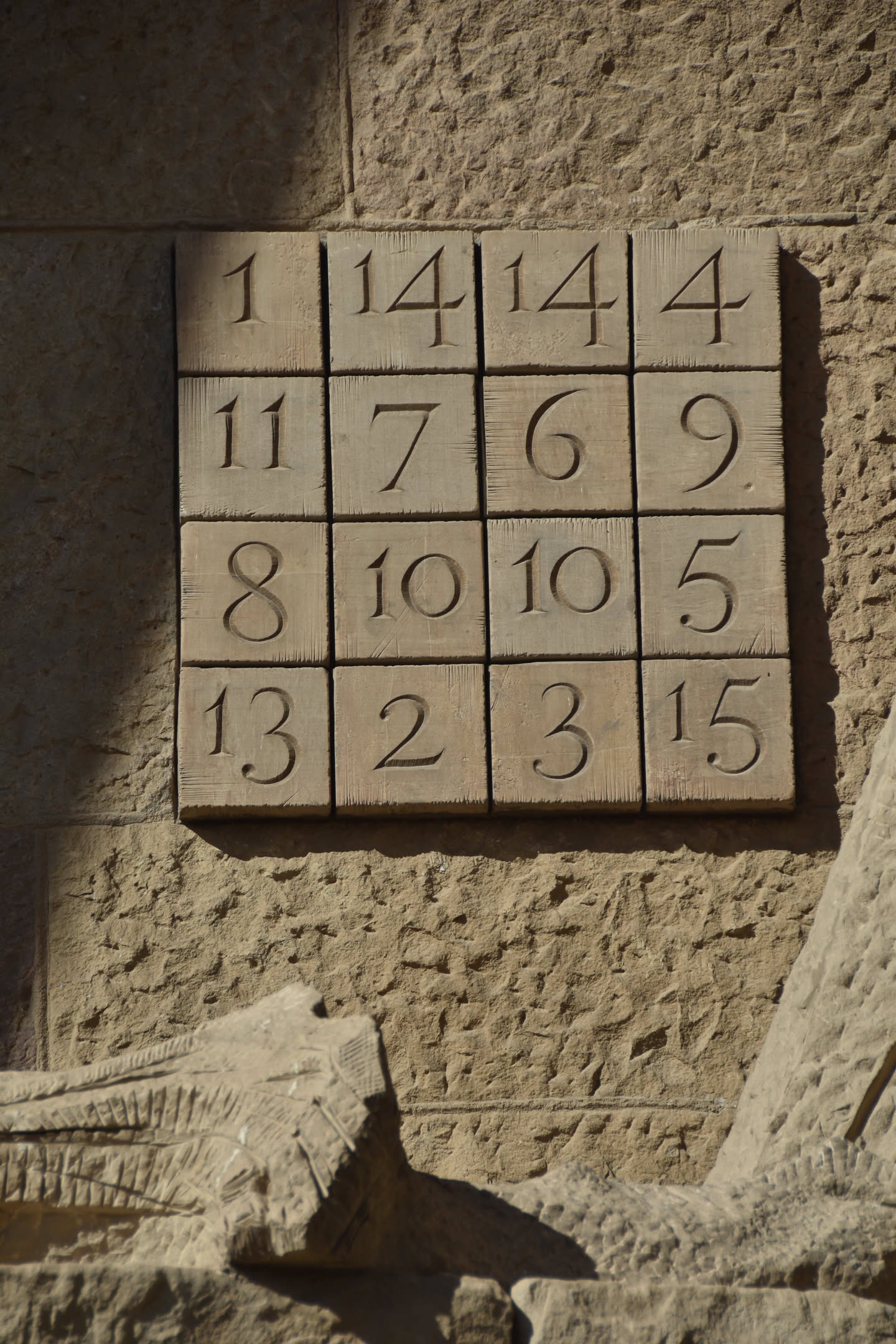 Magic square, Sagrada Família