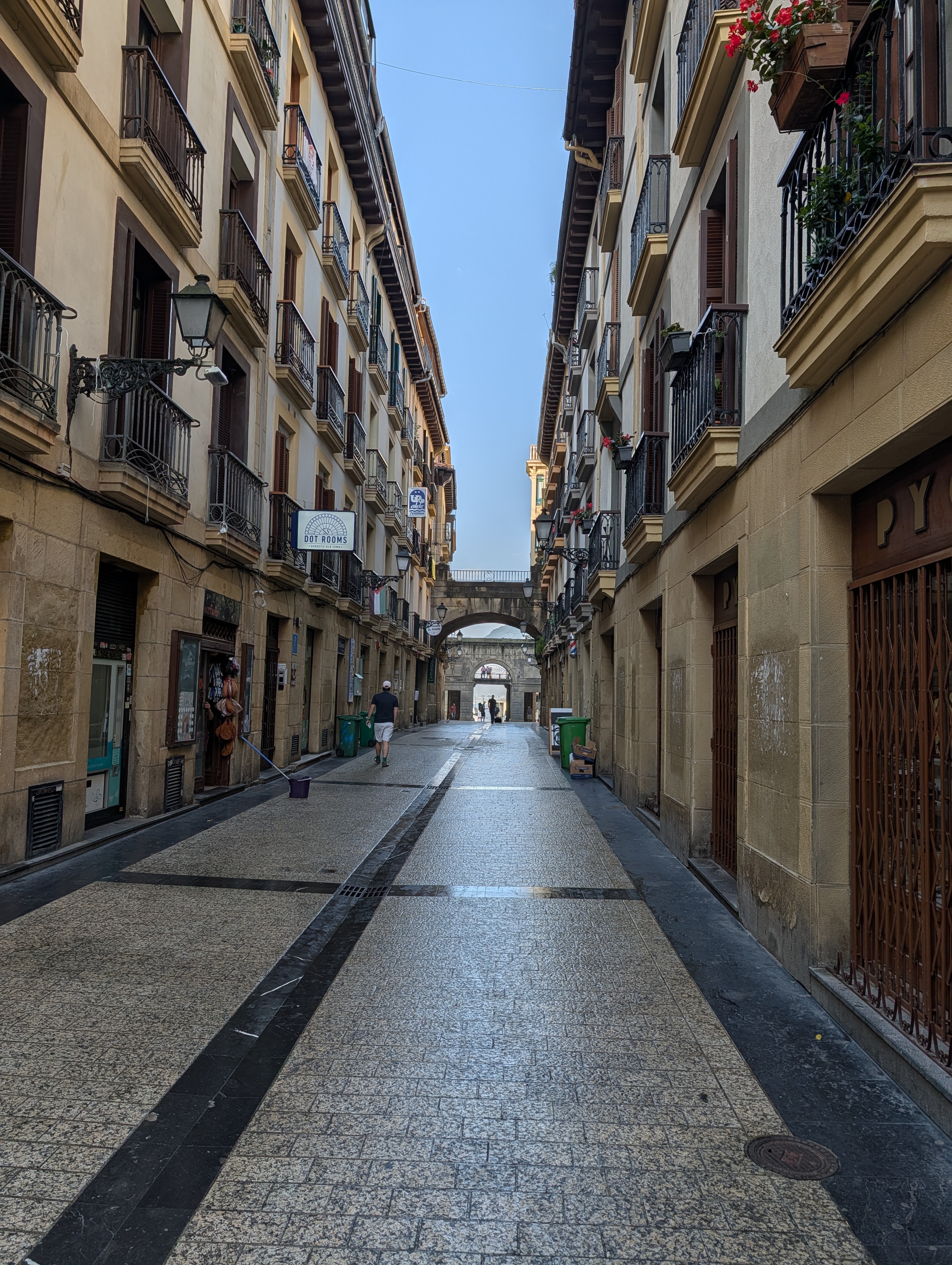 San Sebastián Old Town pedestrian zone