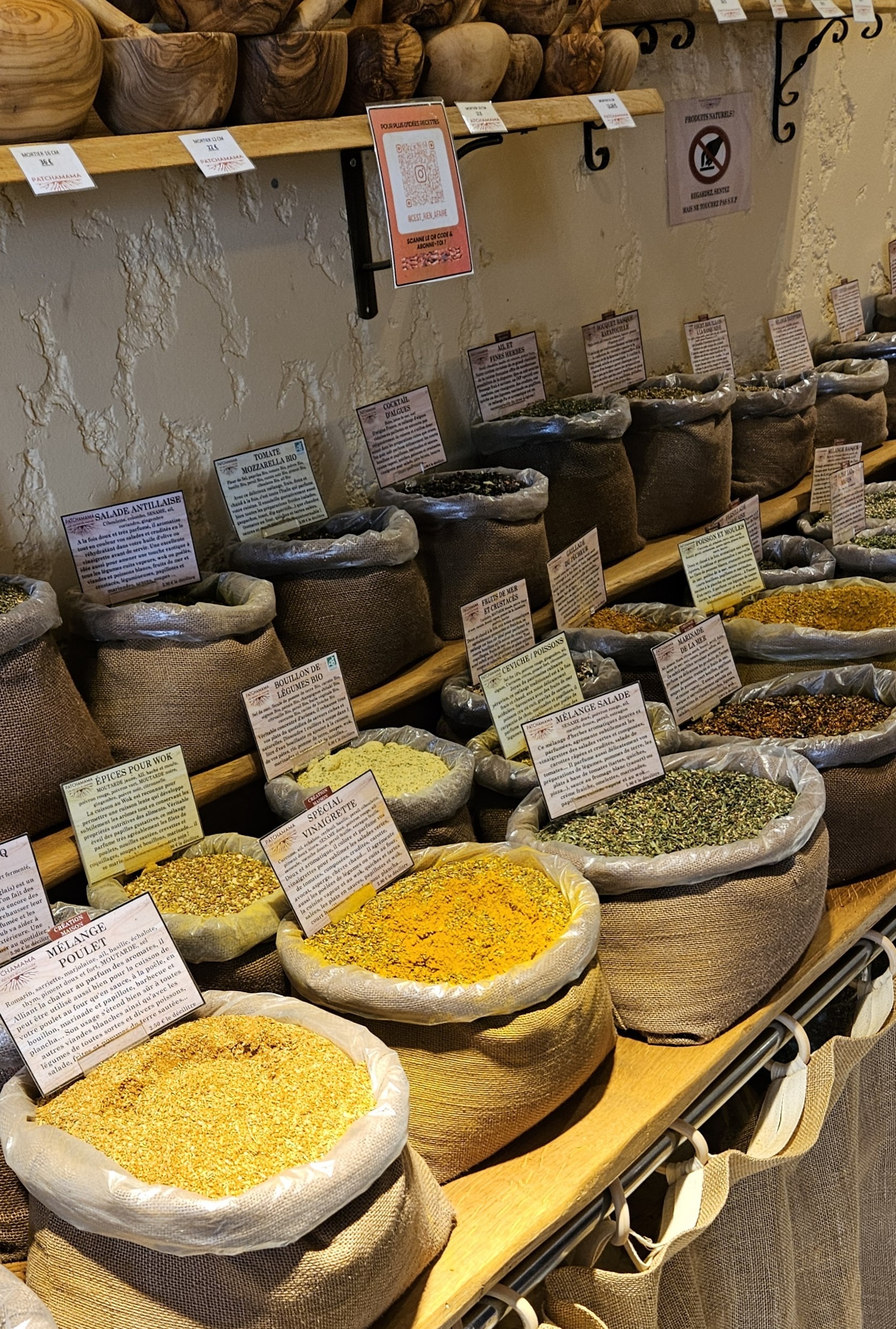 Bulk spices