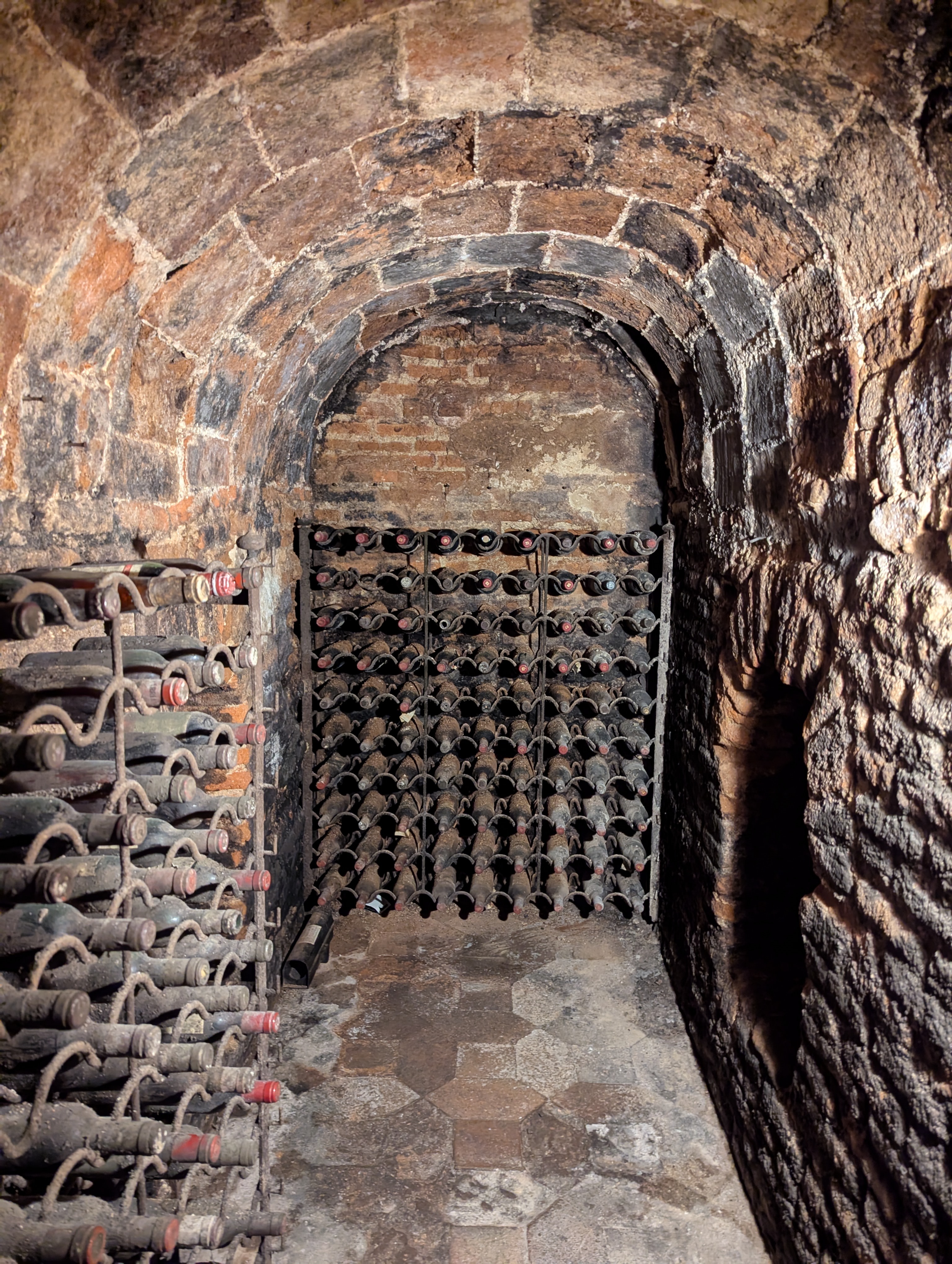 Old wine cellar at Botín's