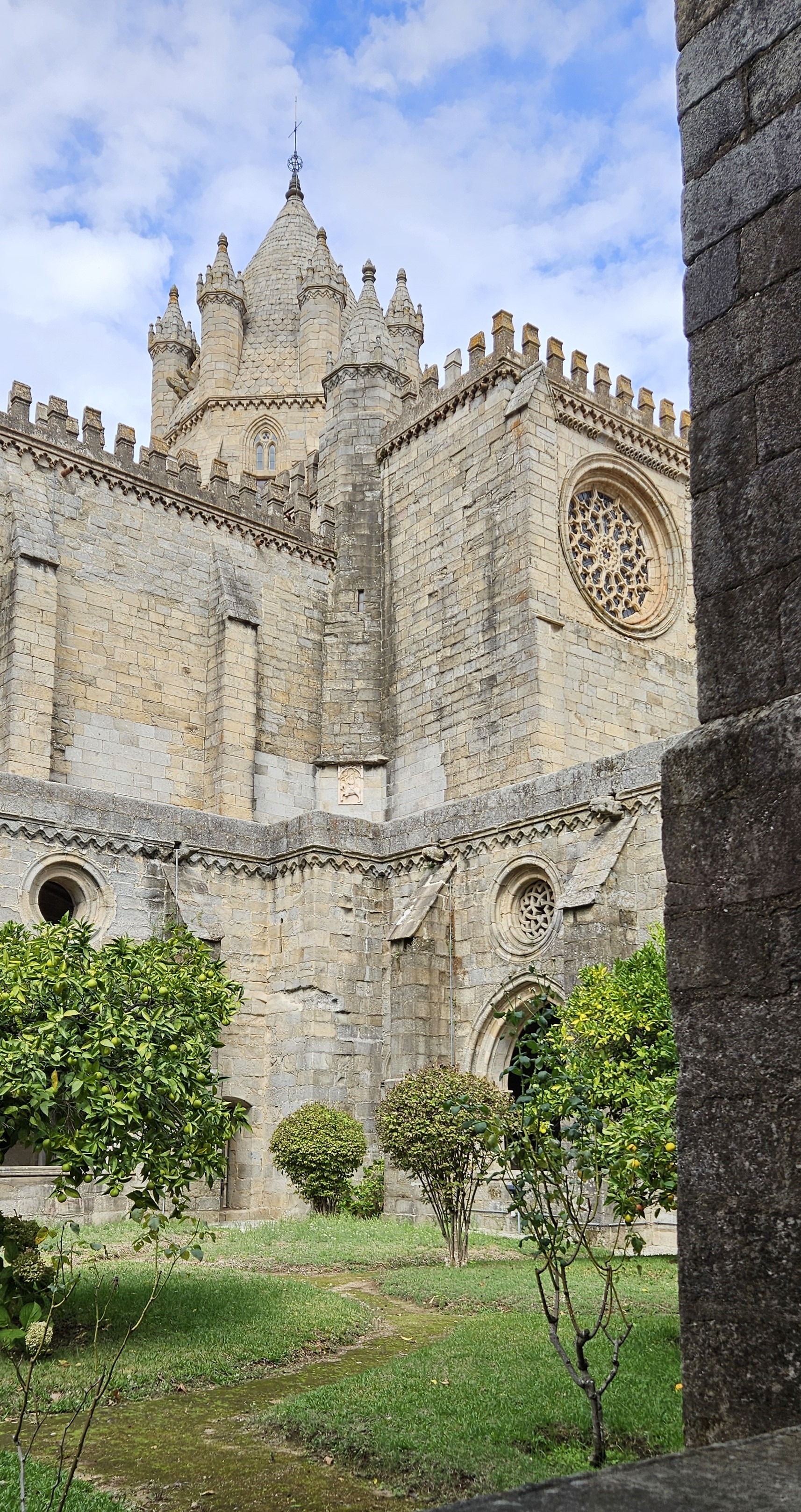 A courtyard of Évora Cathedral