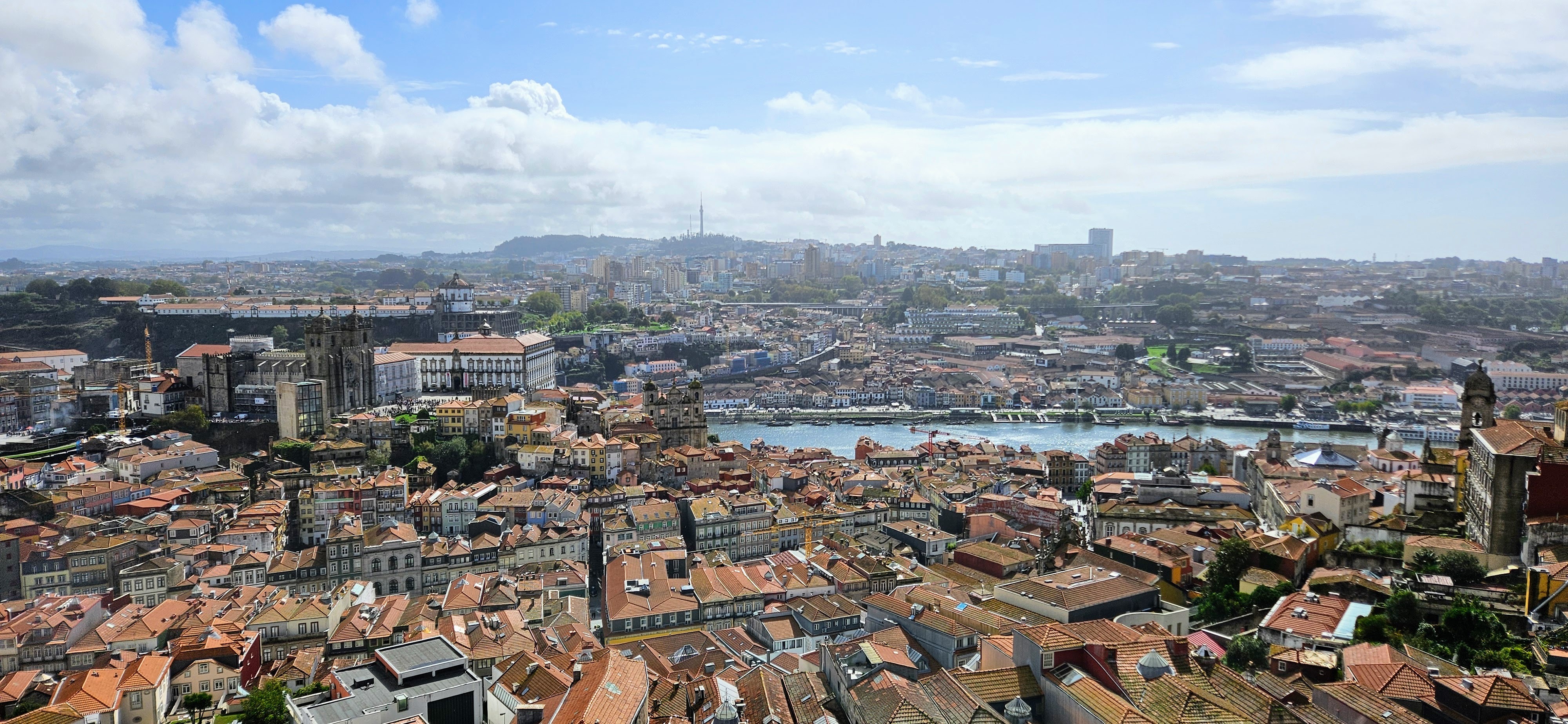 Porto view from Torre dos Clérigos
